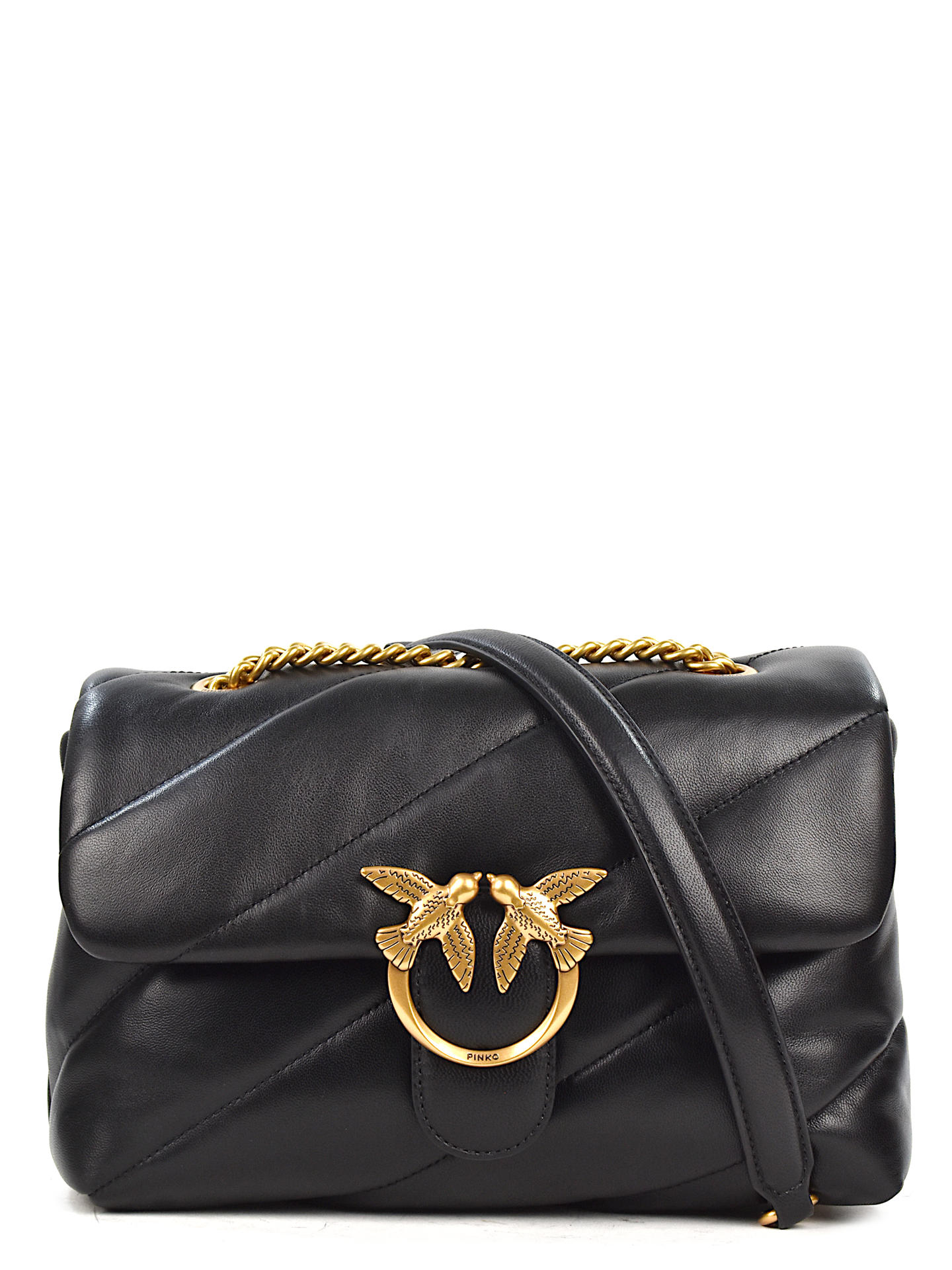 BORSA PINKO 100038A0 NERO/ORO