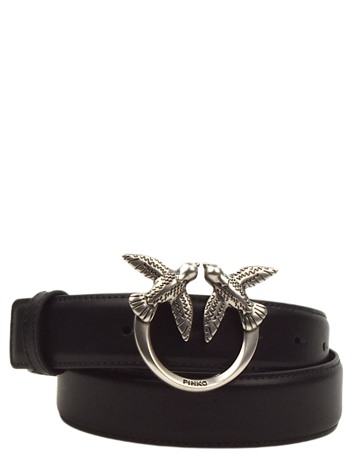 CINTURA PINKO 100125H3 NERO/ARGENTO