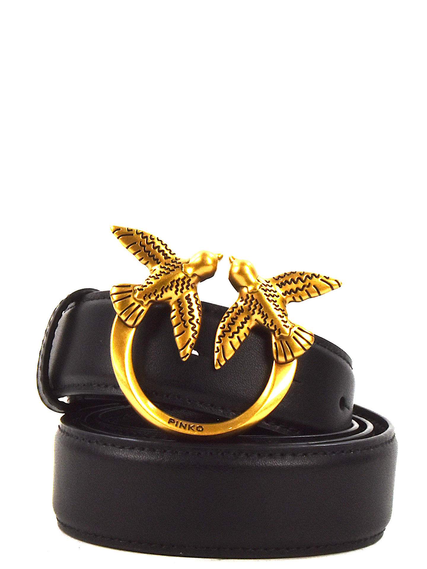 CINTURA PINKO 100125H3 NERO/ORO