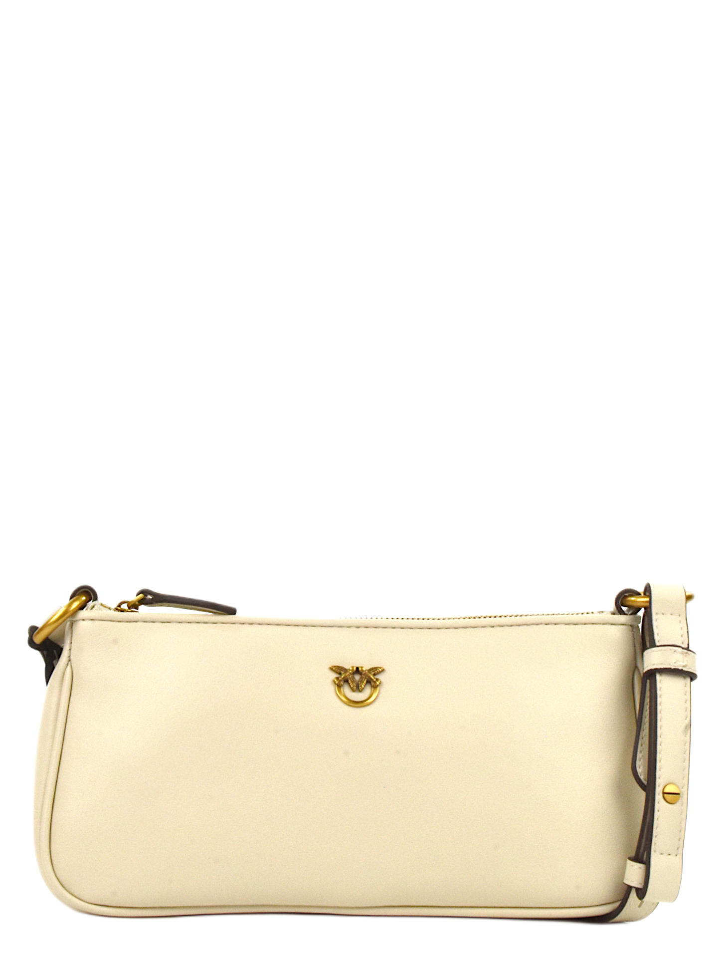 BORSA PINKO 105069A BIANCO/ORO
