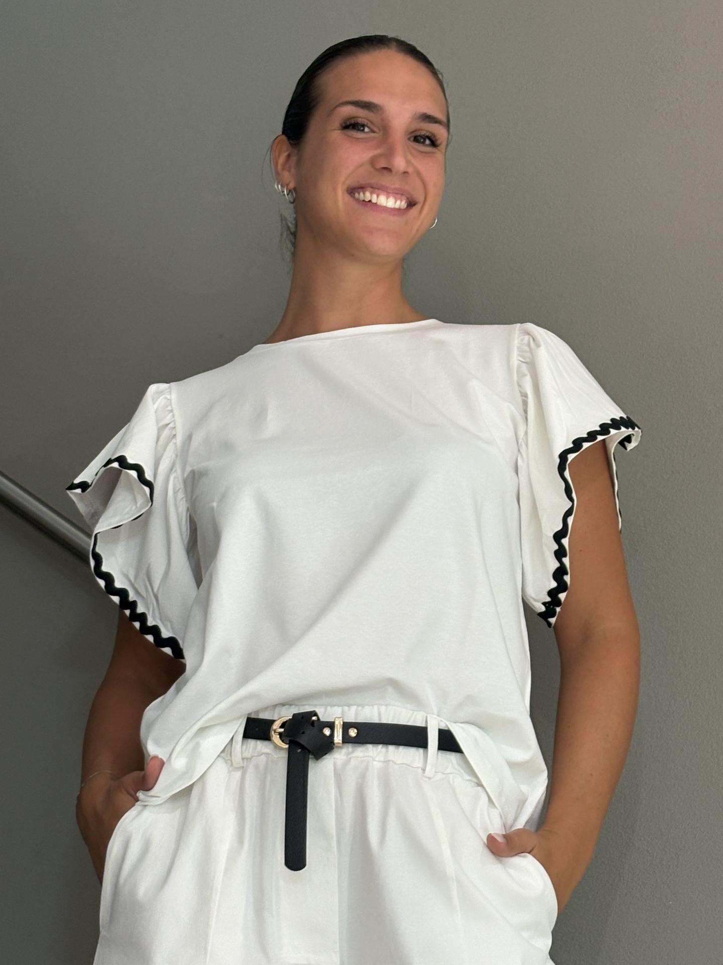 MAGLIA SUSY MIX 10551 BIANCO