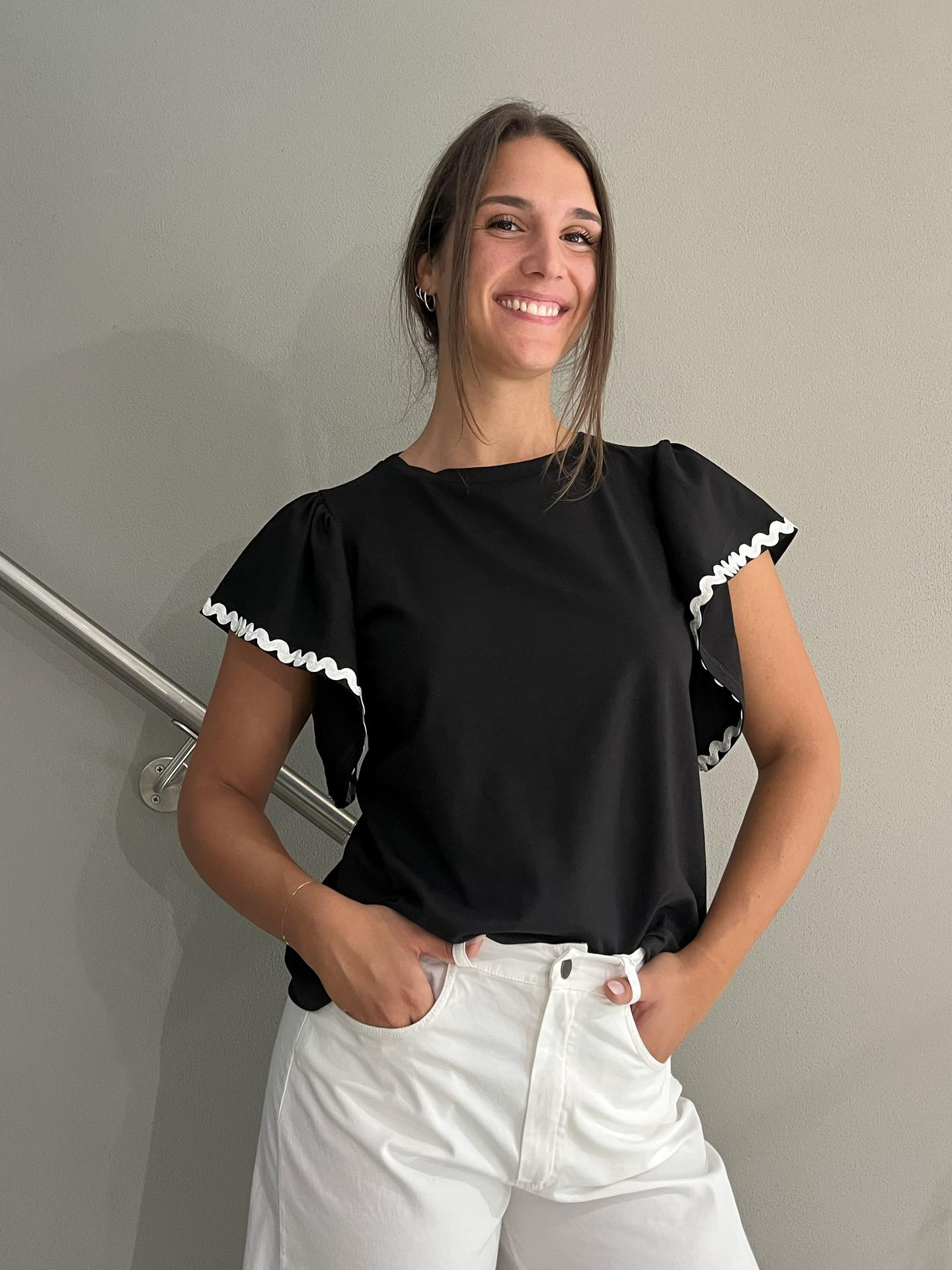 MAGLIA SUSY MIX 10551 NERO