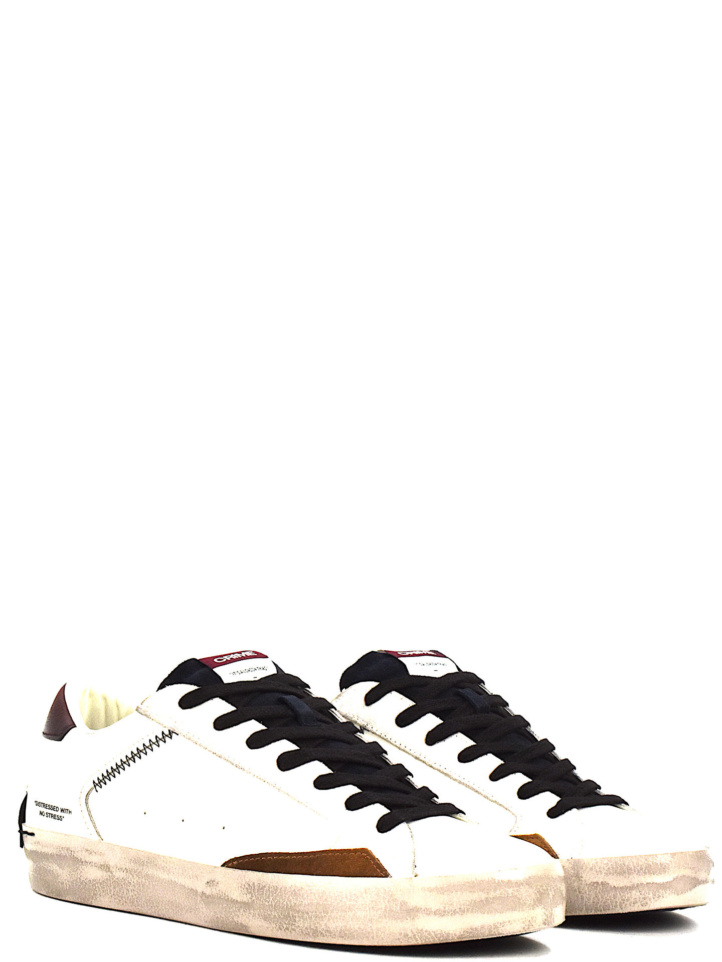 SNEAKERS CRIME LONDON 11000 BIANCO