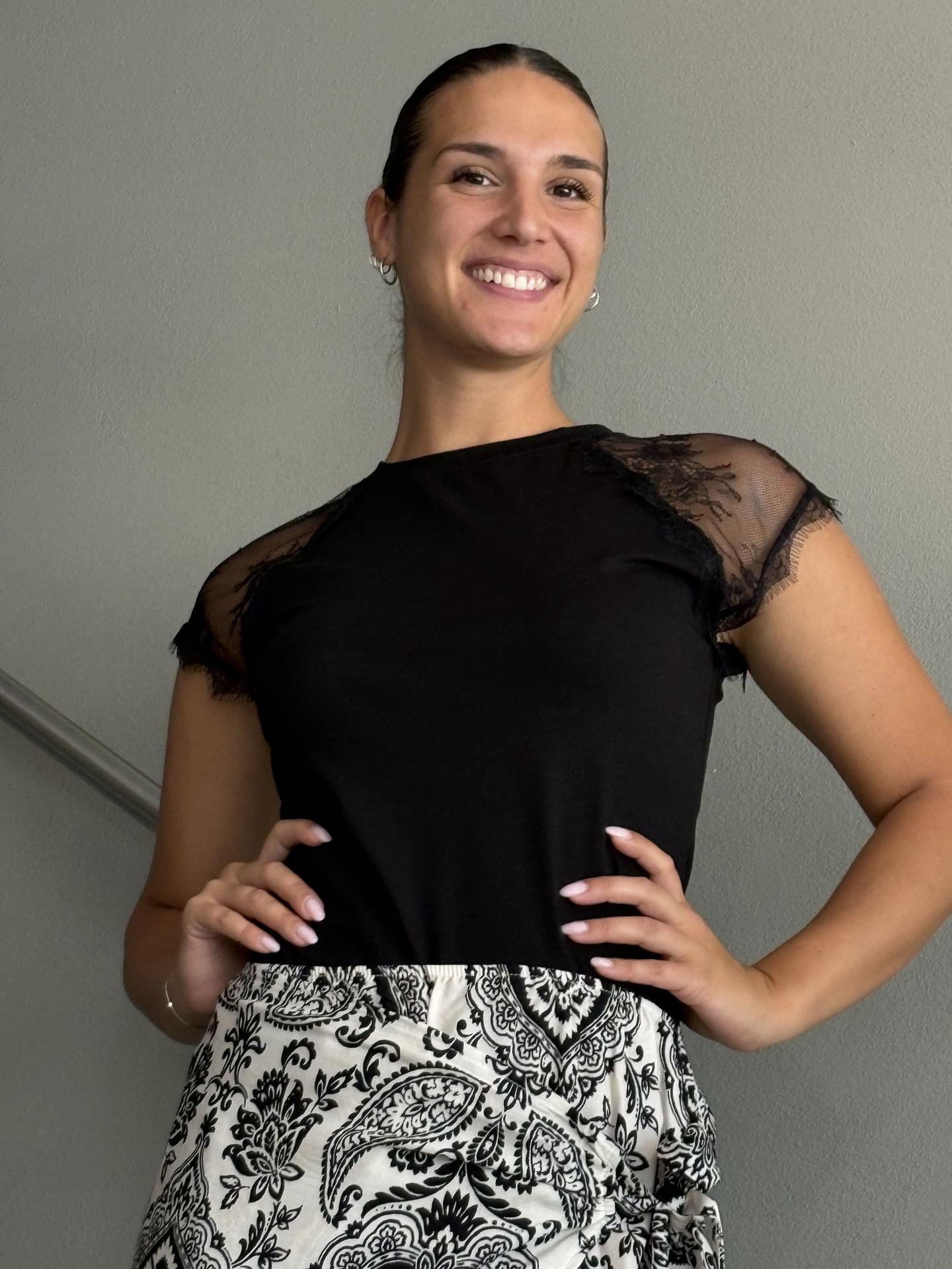 MAGLIA SUSY MIX 12102 NERO