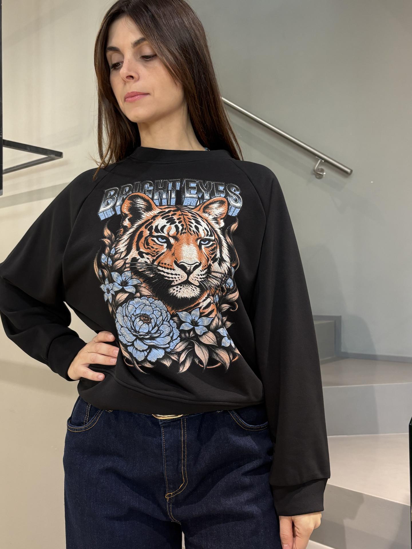 MAGLIA SUSY MIX 12521 NERO