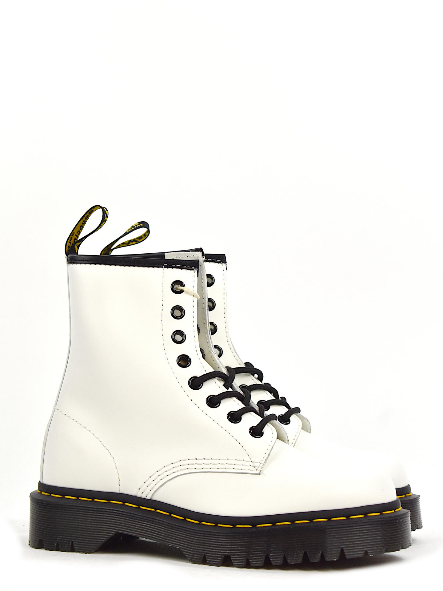 STIVALETTO BASSO DR.MARTENS 1460WBEXSMOO BIANCO