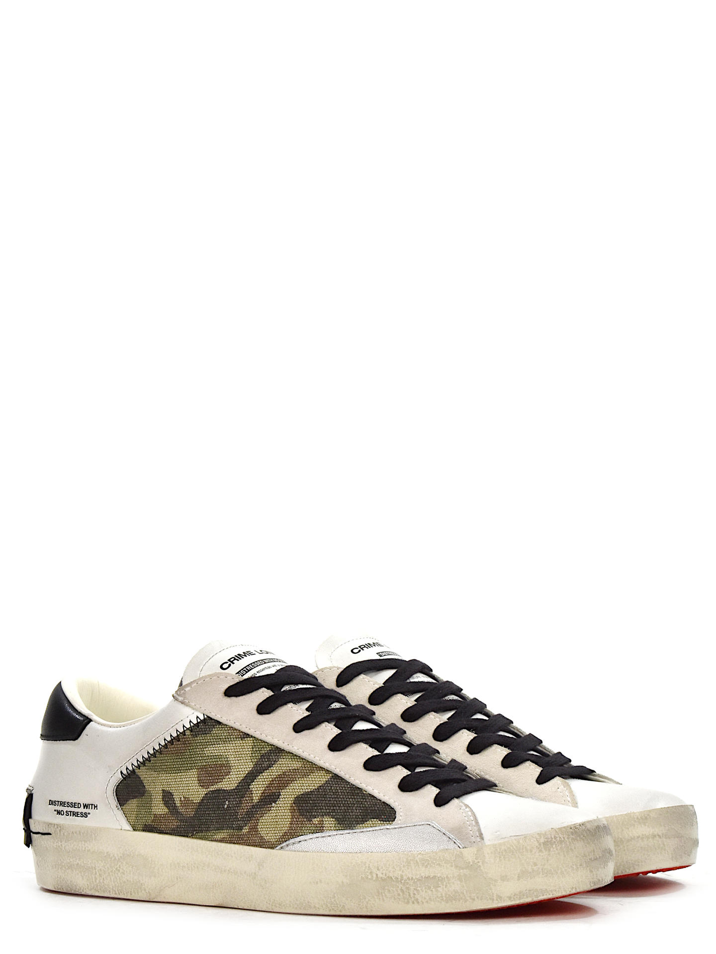 SNEAKERS CRIME LONDON 16002 MILITARE