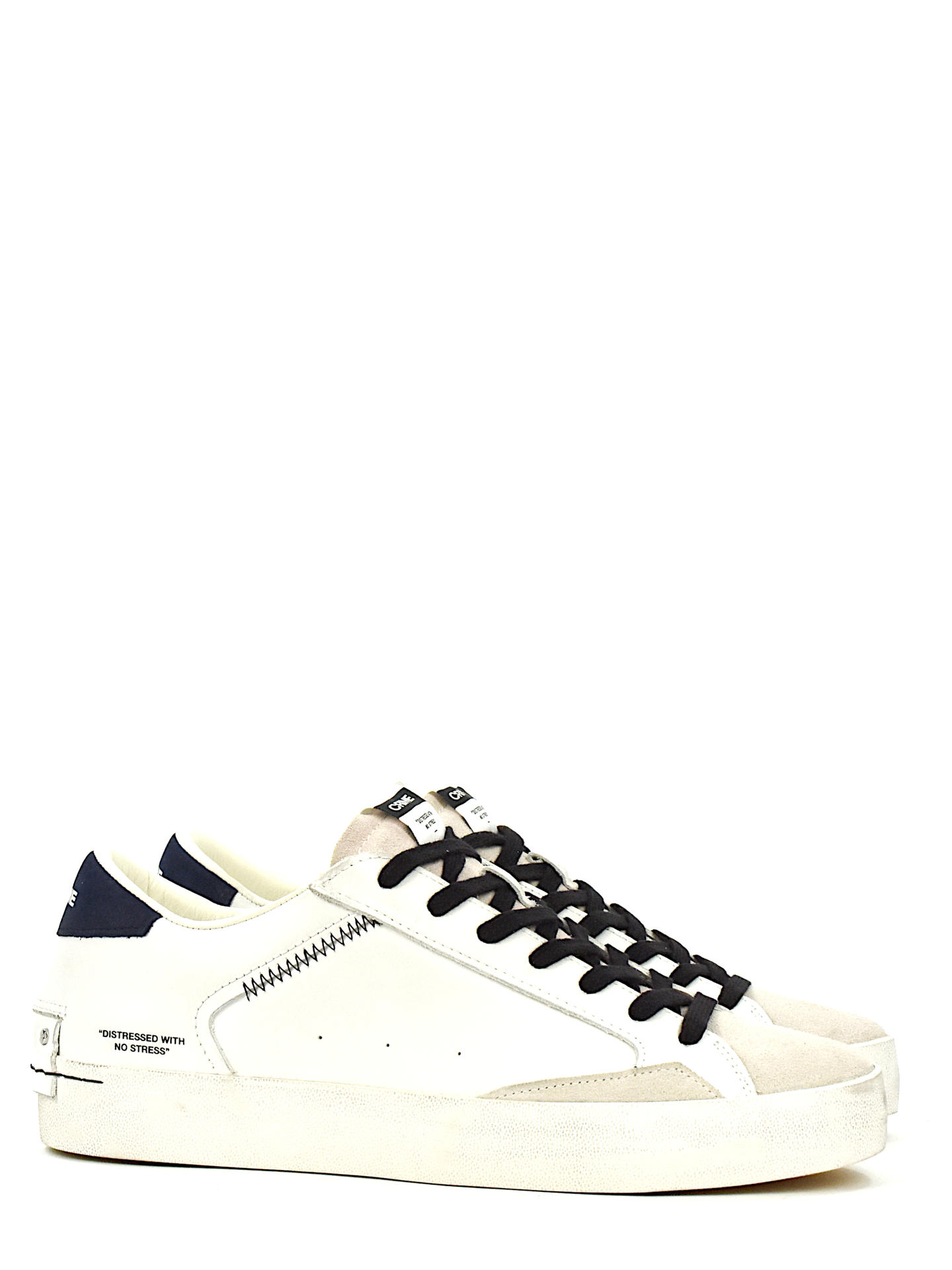 SNEAKERS CRIME LONDON 16004A BIANCO