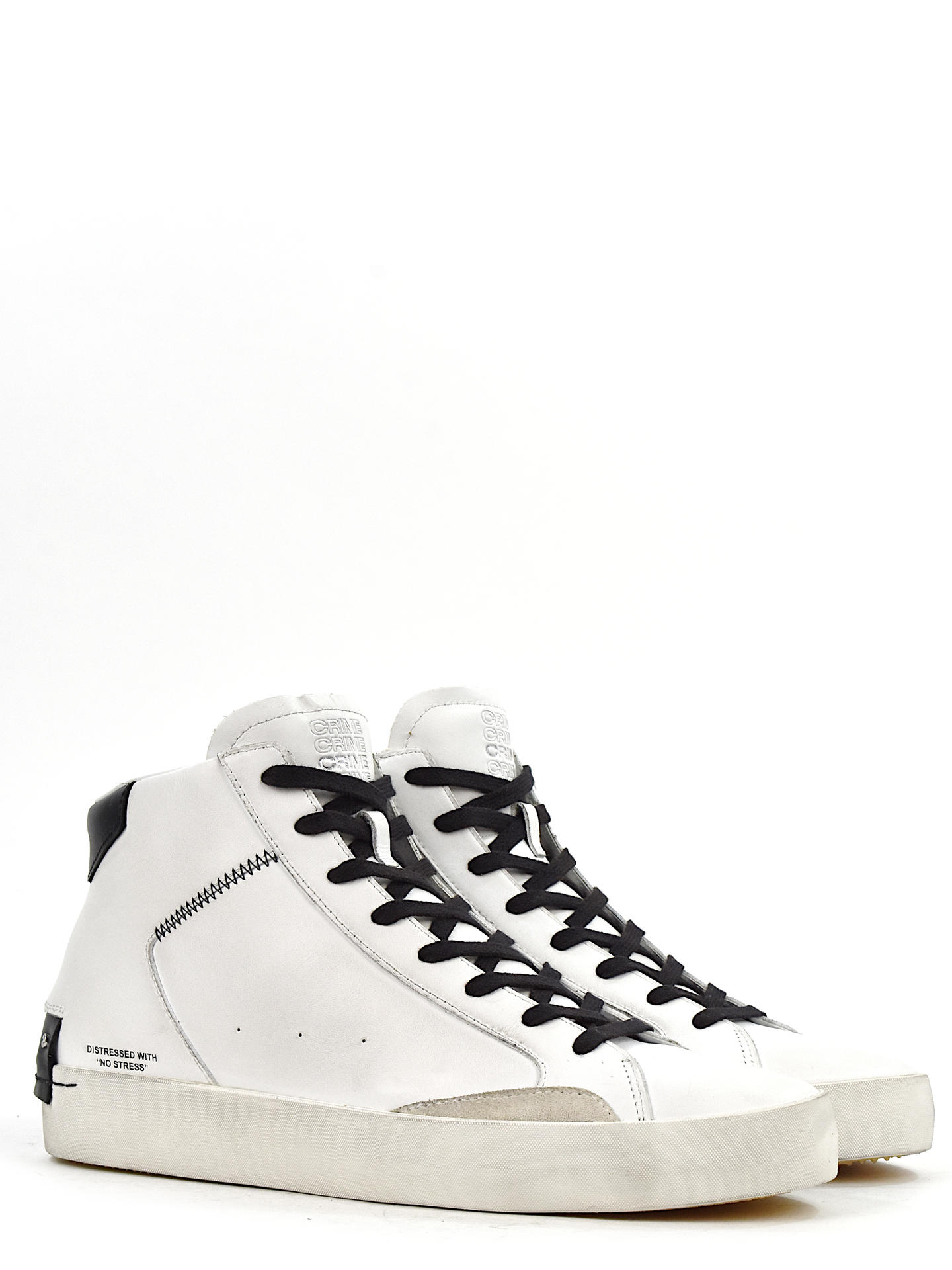 SNEAKERS CRIME LONDON 16070M BIANCO