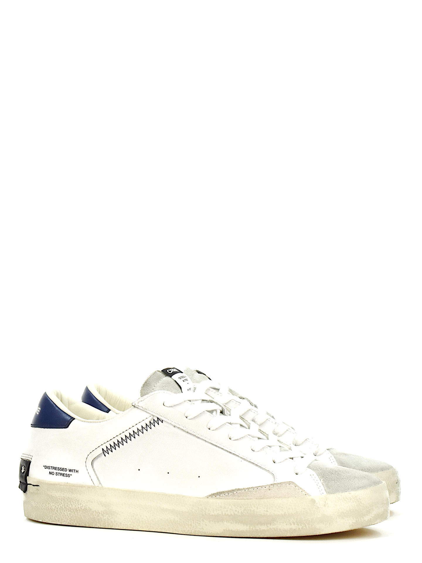 SNEAKERS CRIME LONDON 17004 BIANCO