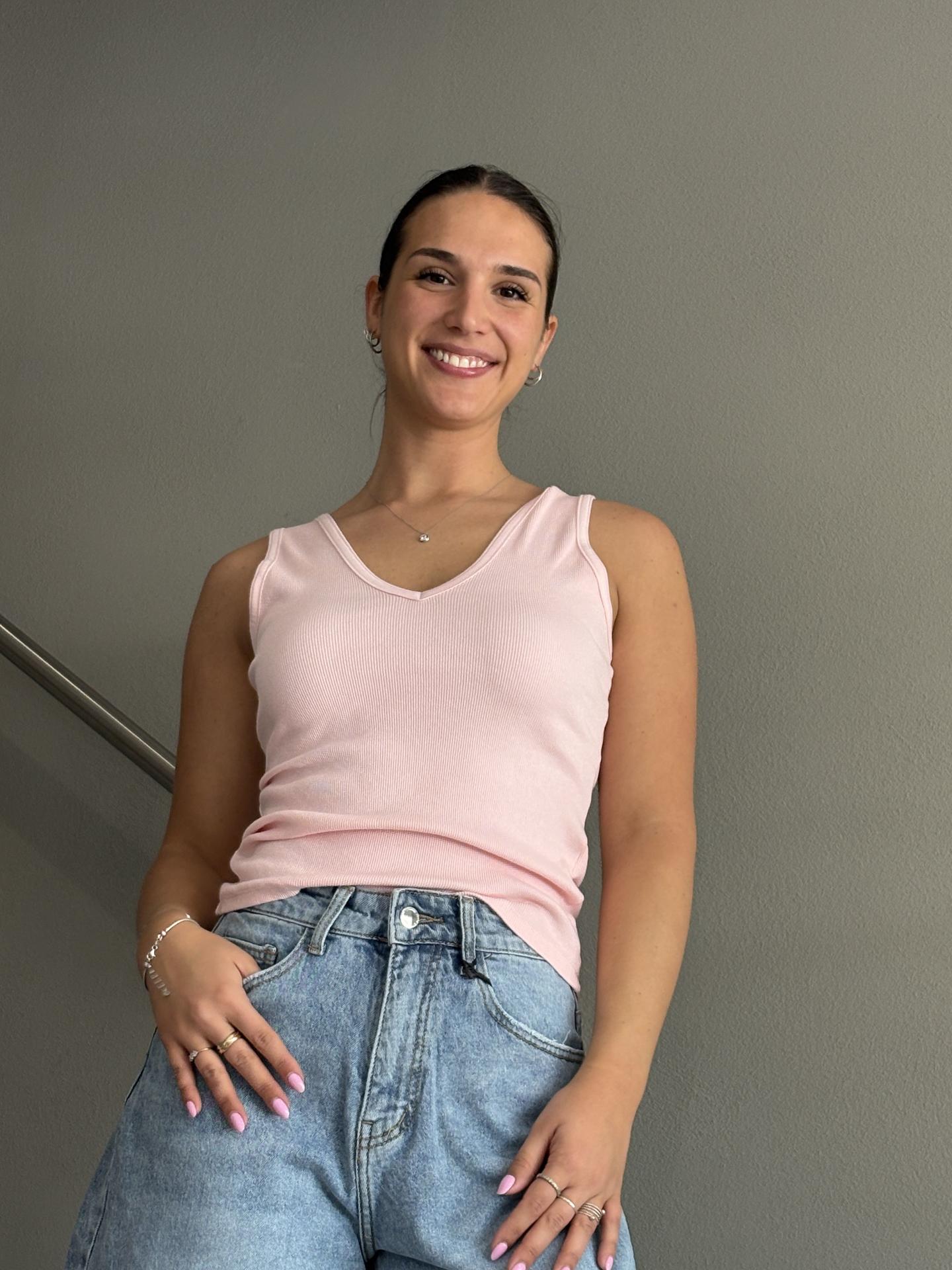 MAGLIA TENSIONE IN FIRENZE 21021PE26 ROSA