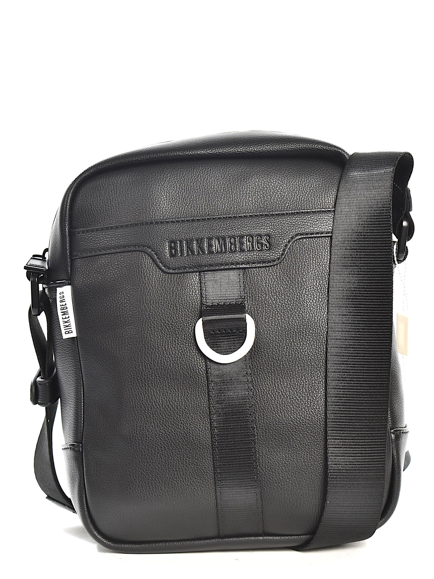 BORSA BIKKEMBERGS 22999 BIANCO/NERO