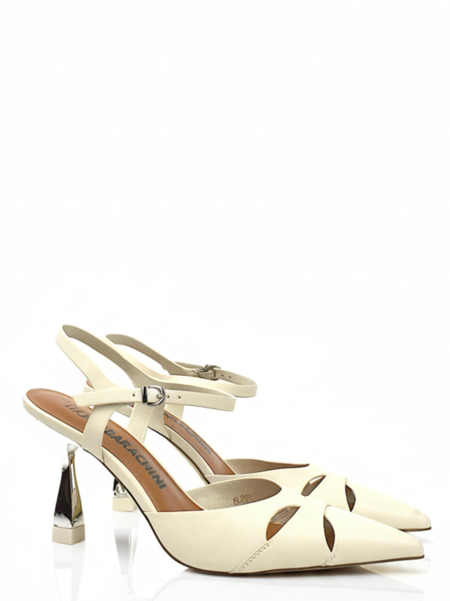 SANDALO ALTO LUCIANO BARACHINI 252 BIANCO