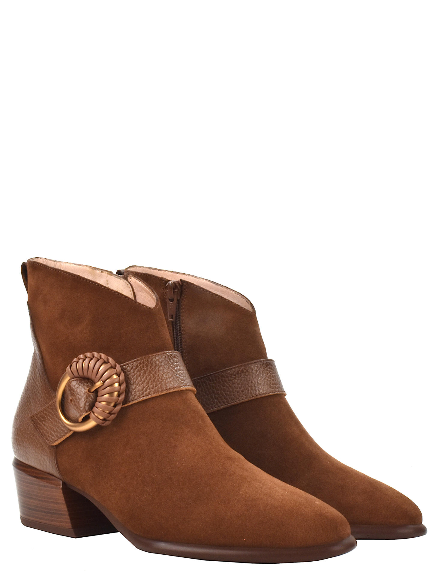 STIVALETTO ALTO HISPANITAS 254256 MARRONE