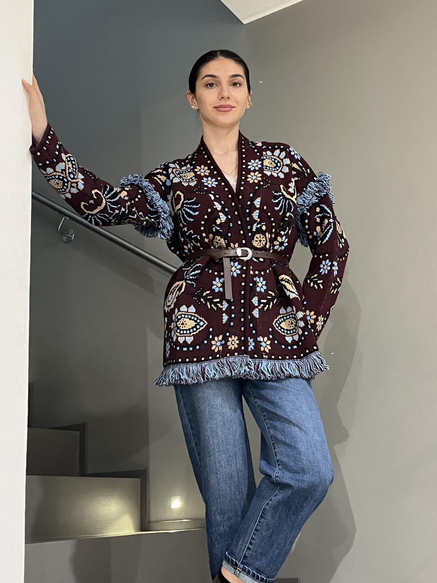 MAGLIA TENSIONE IN FIRENZE 25A586A BORDEAUX
