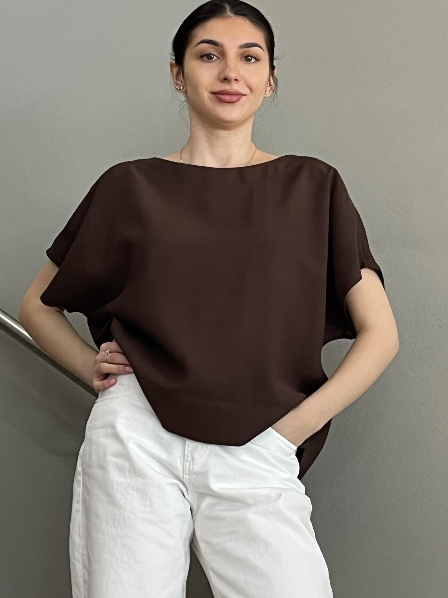 MAGLIA TENSIONE IN FIRENZE 25C7579 MARRONE