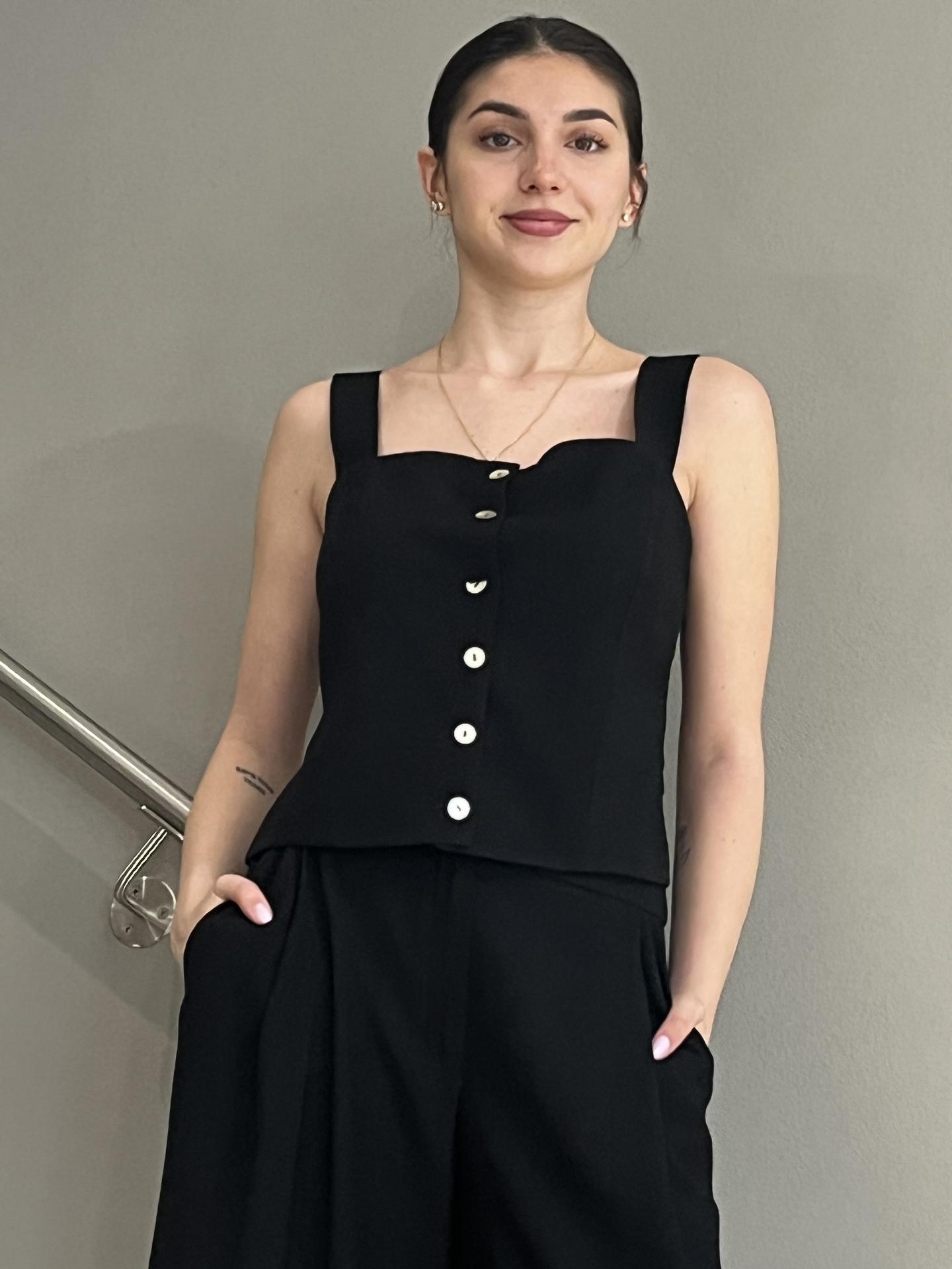 MAGLIA TENSIONE IN FIRENZE 25T7710 NERO