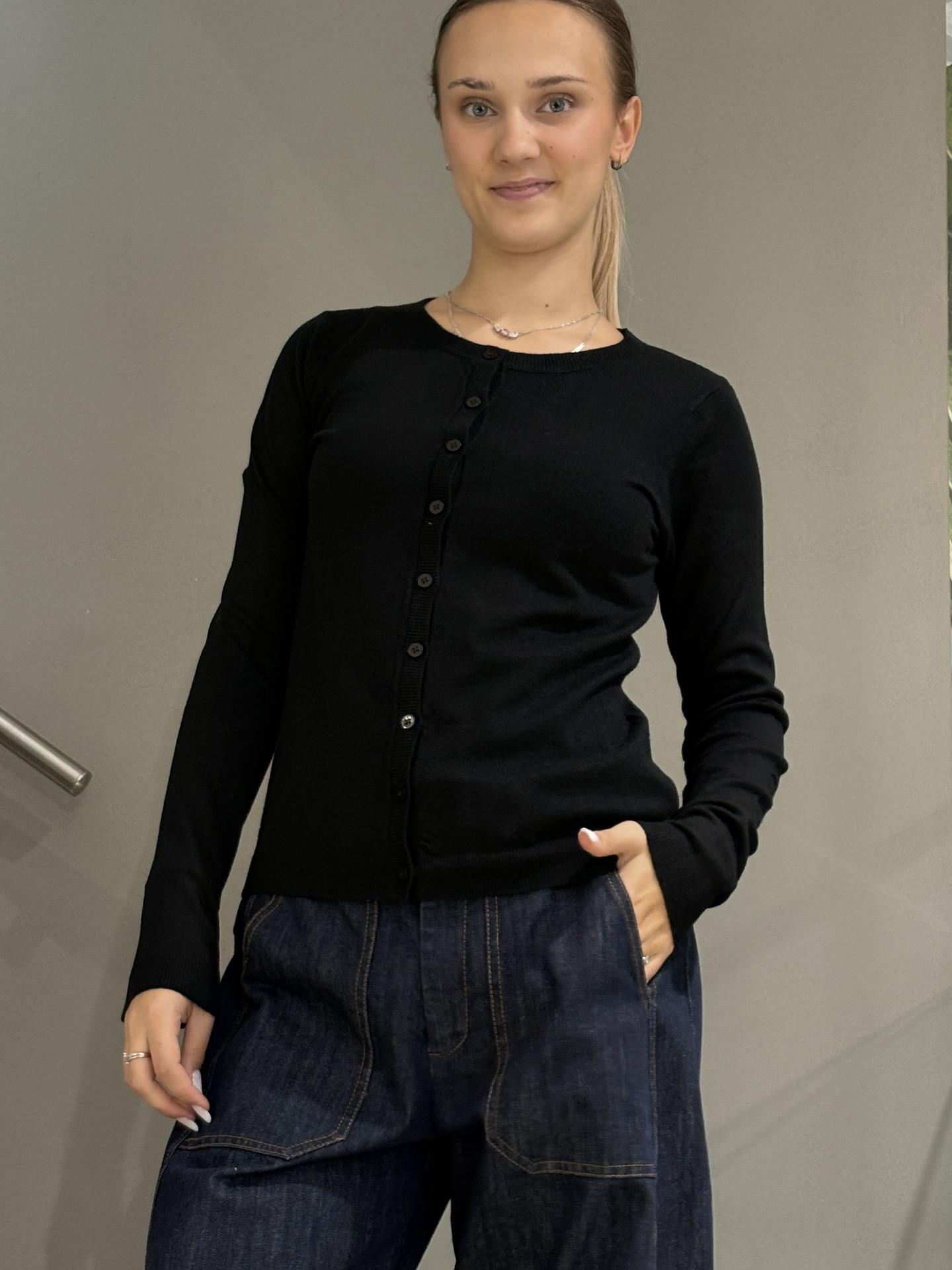MAGLIA SUSY MIX 260904 NERO