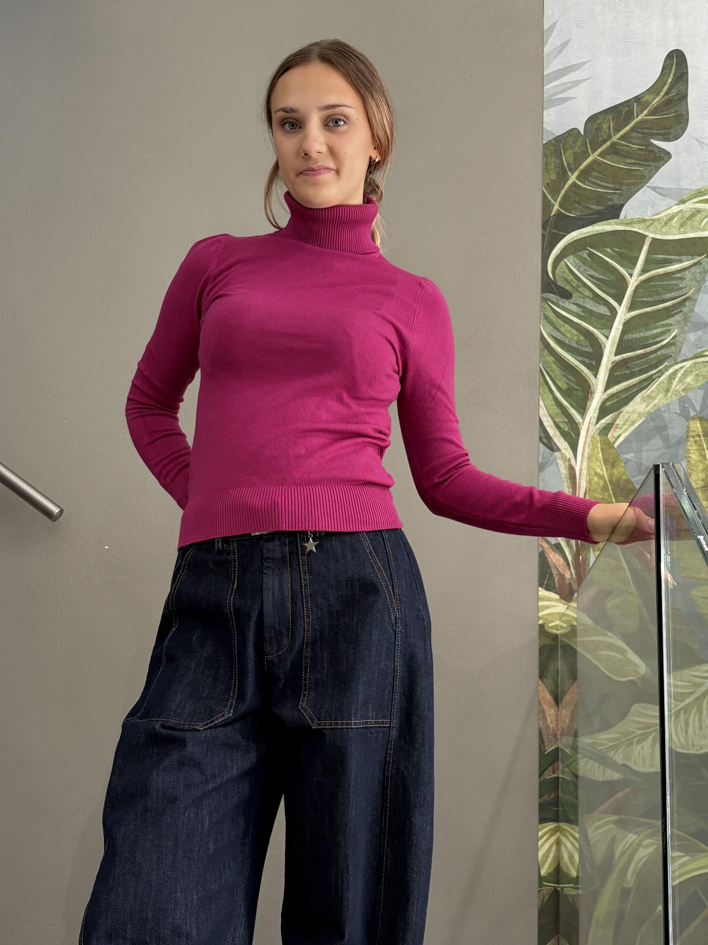 MAGLIA SUSY MIX 260906 FUXIA