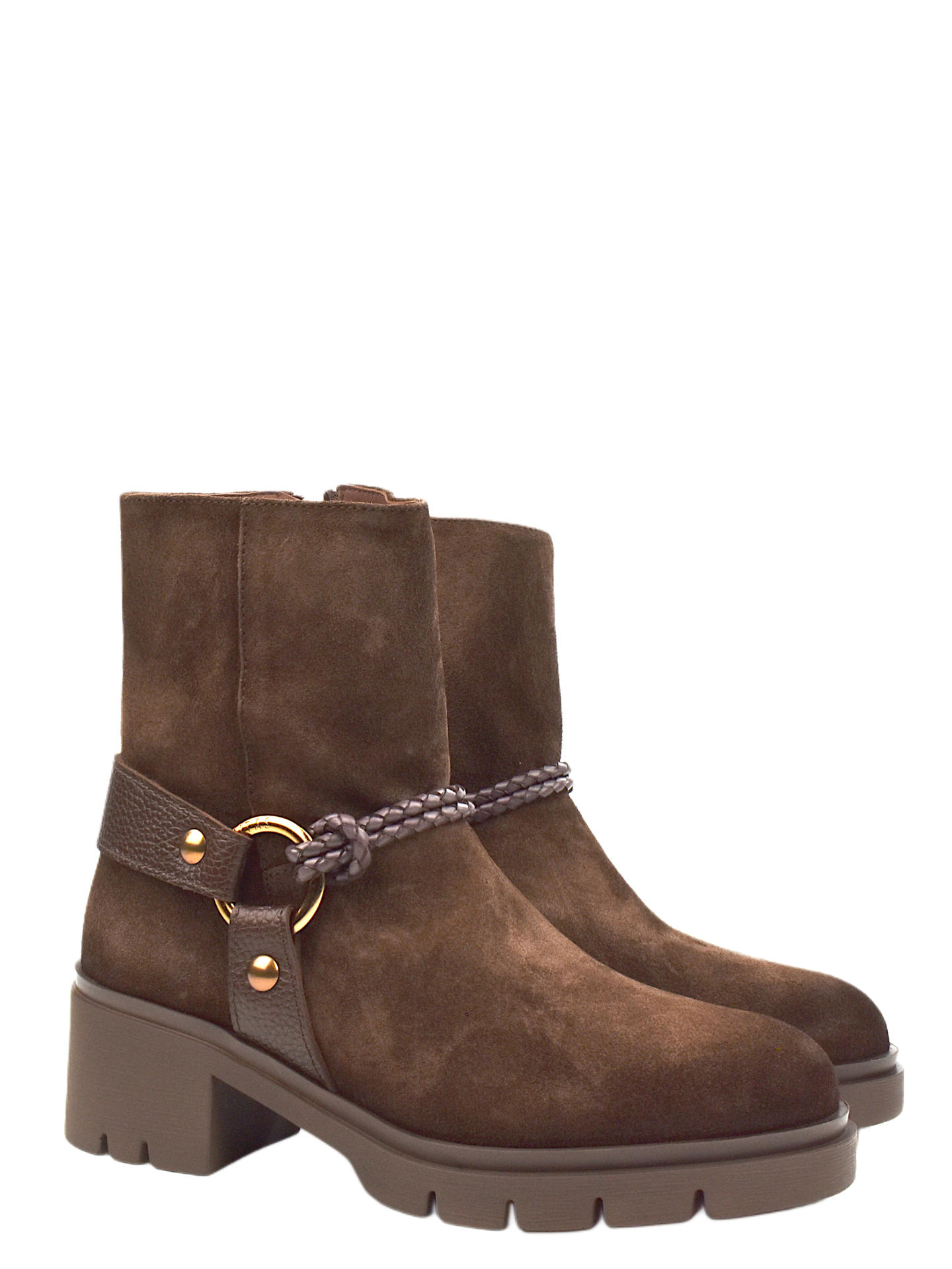 STIVALETTO BASSO HISPANITAS 265099 MARRONE