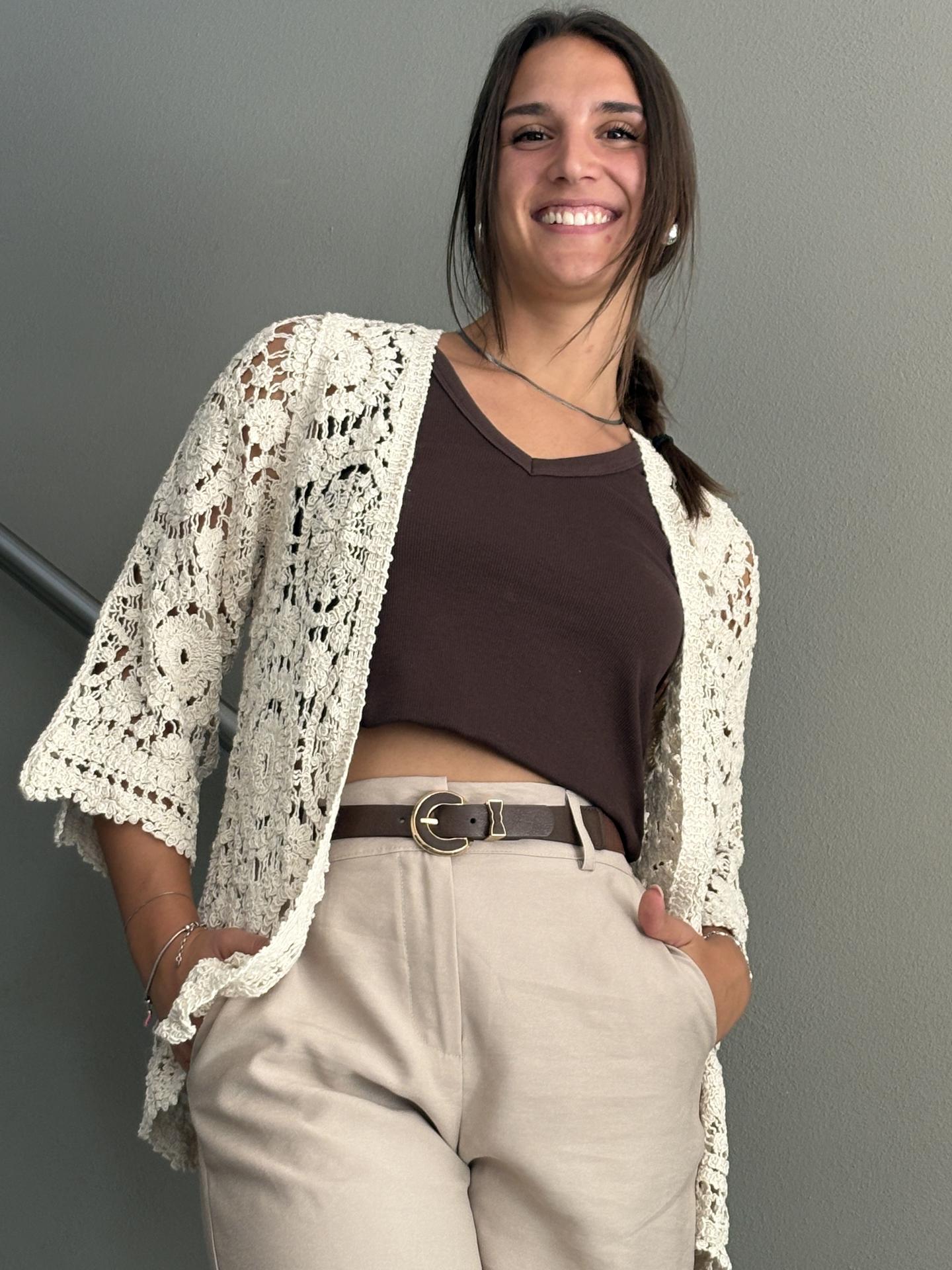 MAGLIA SUSY MIX 2668022 BEIGE