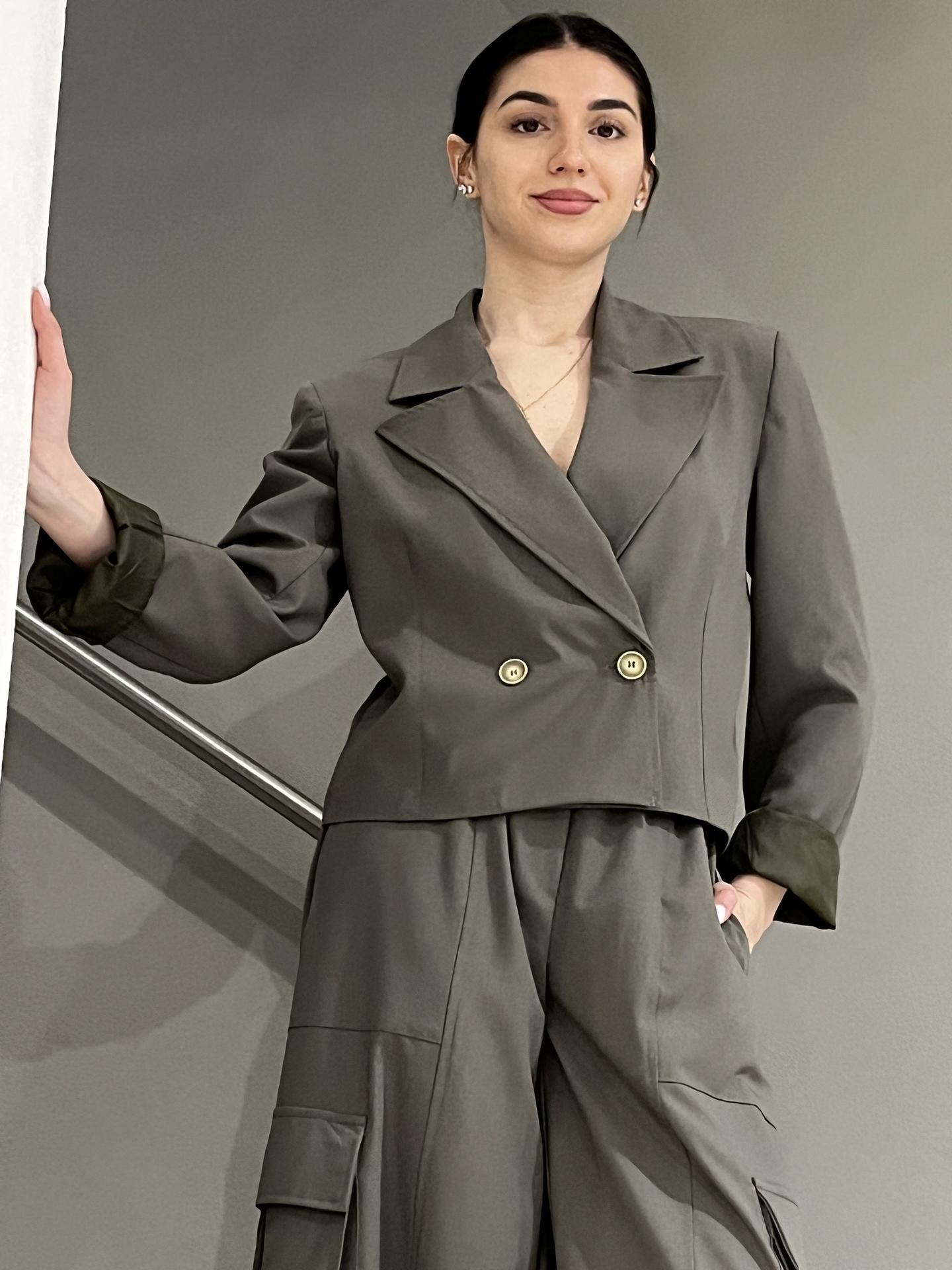 GIACCA TENSIONE IN FIRENZE 26B3844 VERDE