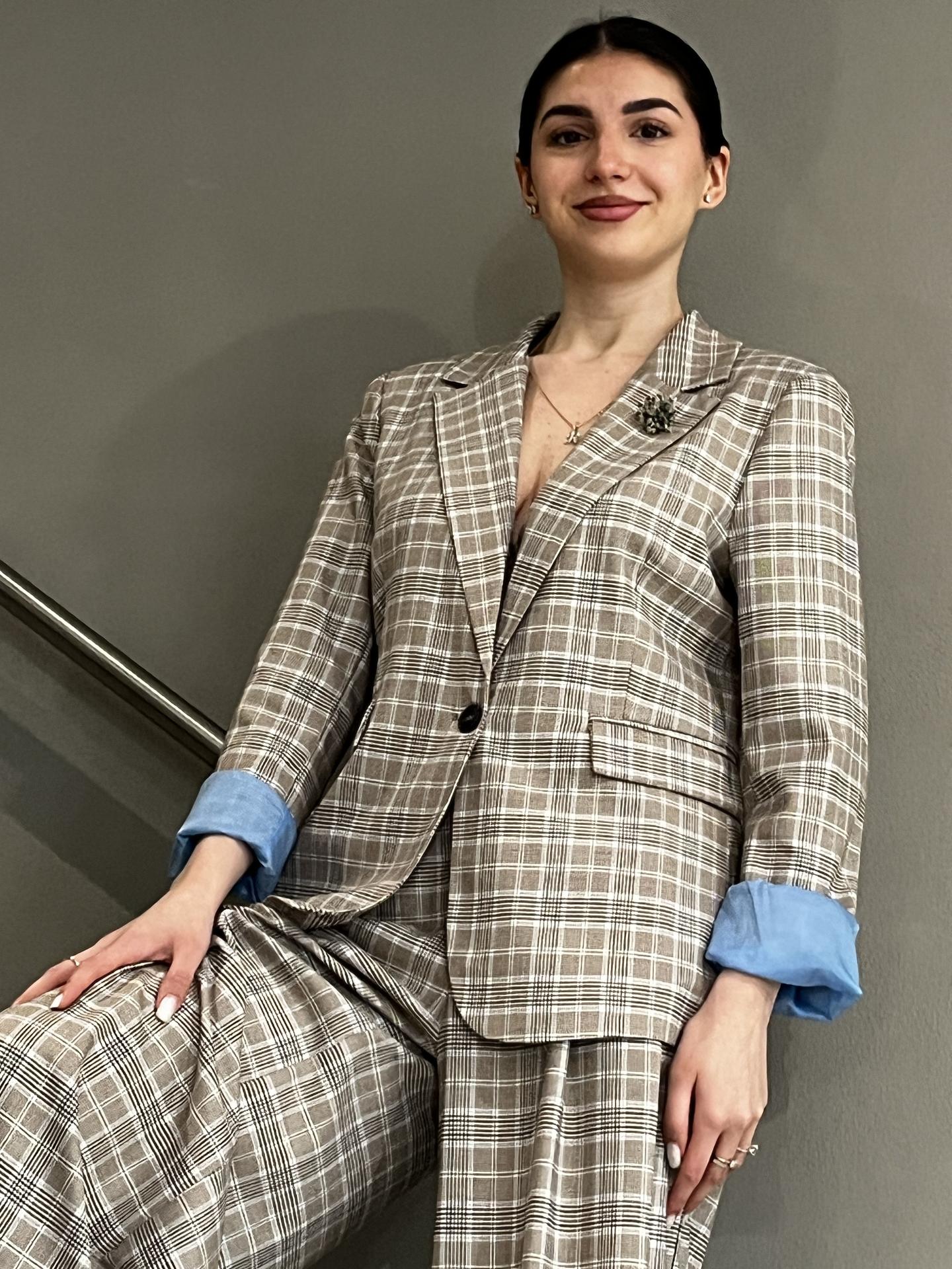 GIACCA TENSIONE IN FIRENZE 26B3993 BEIGE