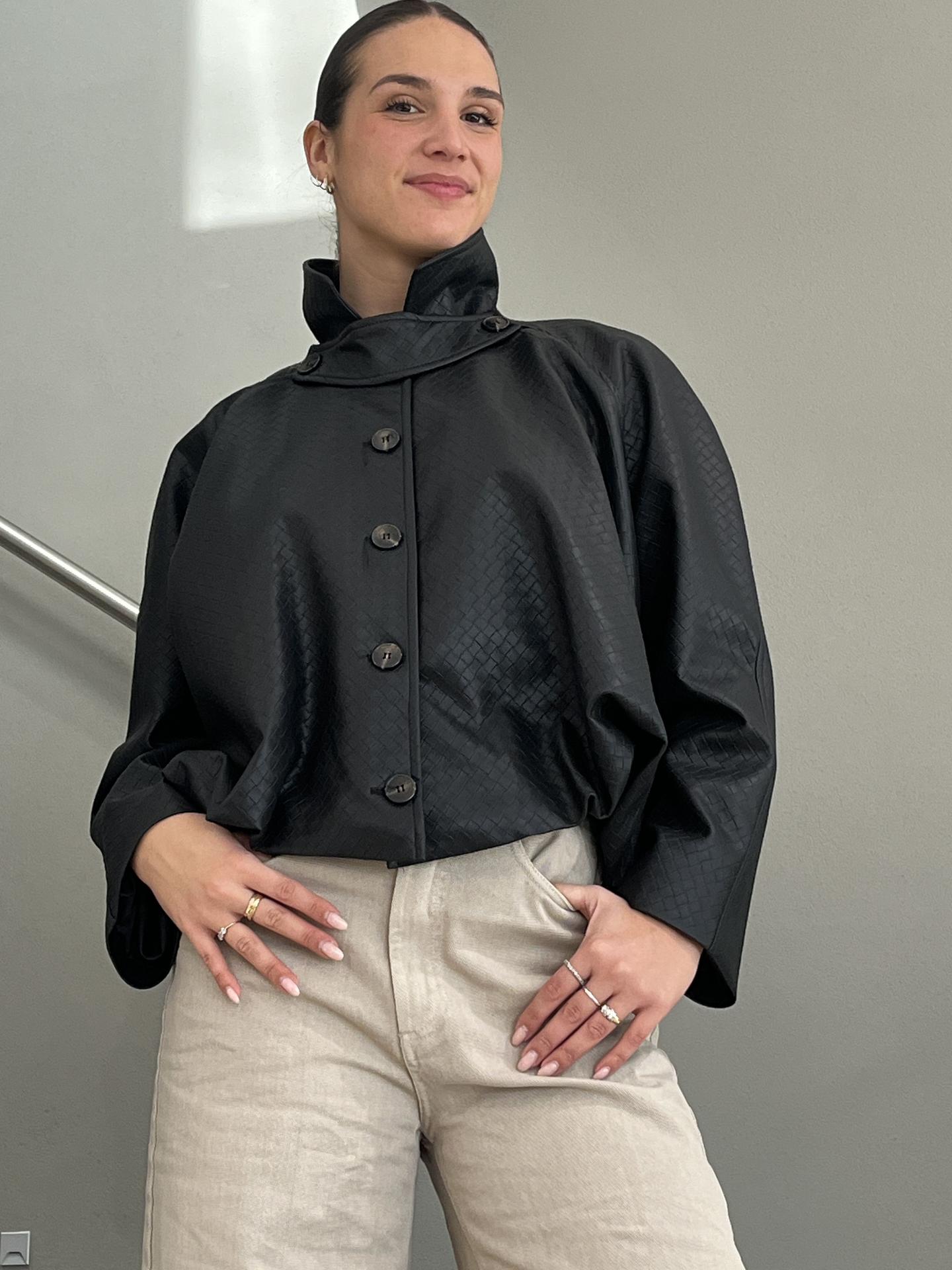 GIUBBINO TENSIONE IN FIRENZE 26B4008 NERO