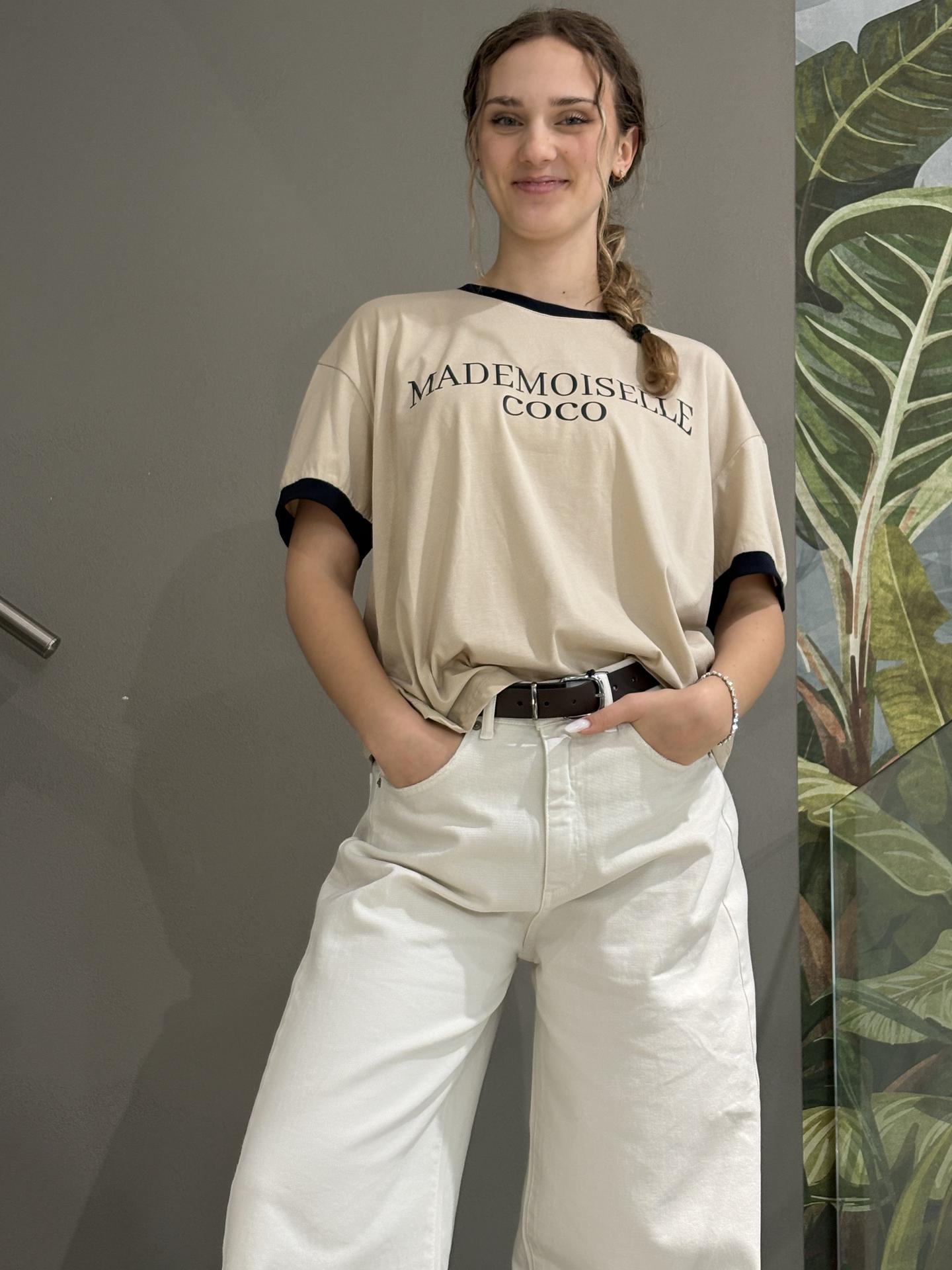 T-SHIRT TENSIONE IN FIRENZE 26M4747 BEIGE