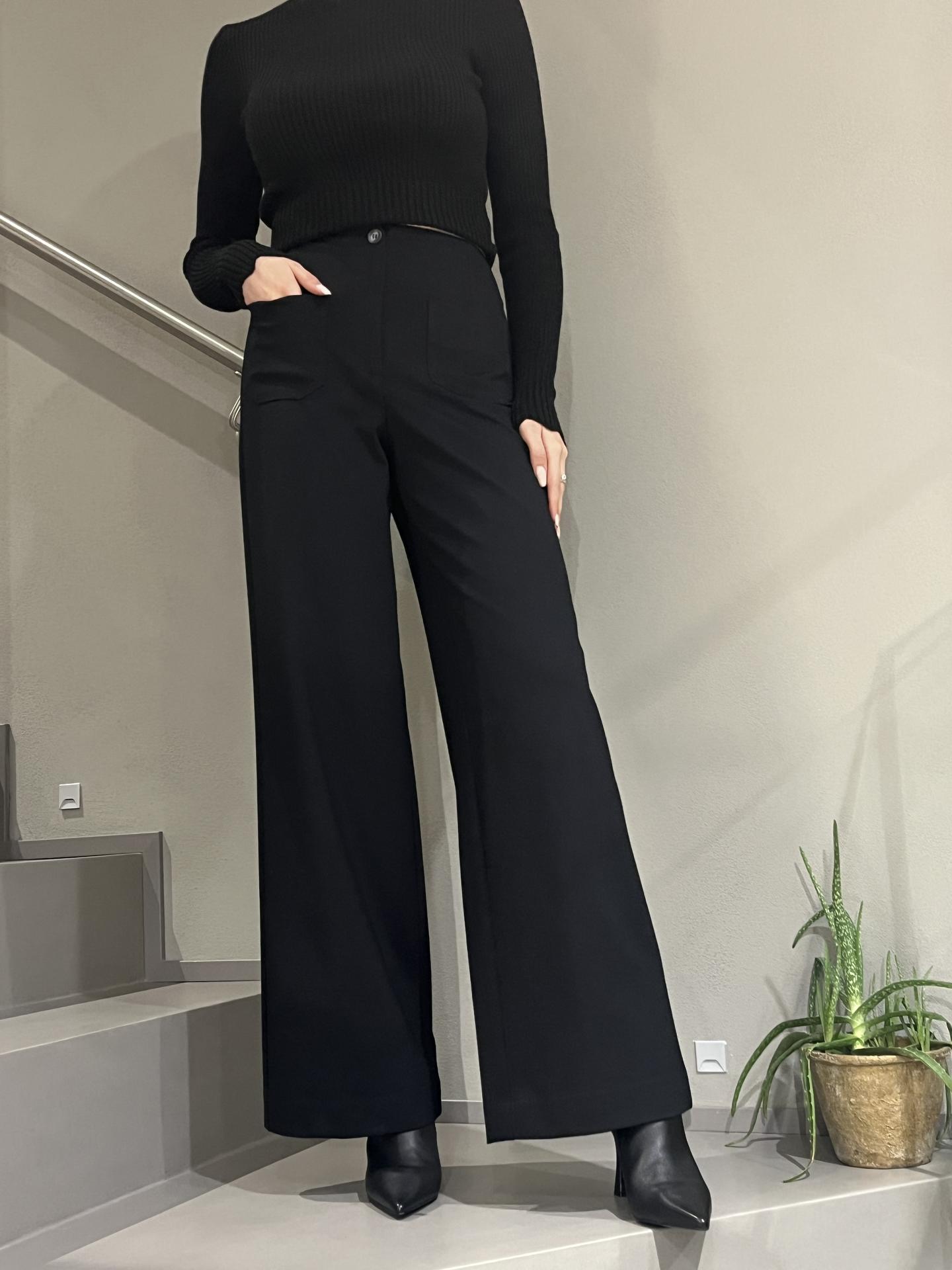 PANTALONE TENSIONE IN FIRENZE 26P1522 NERO