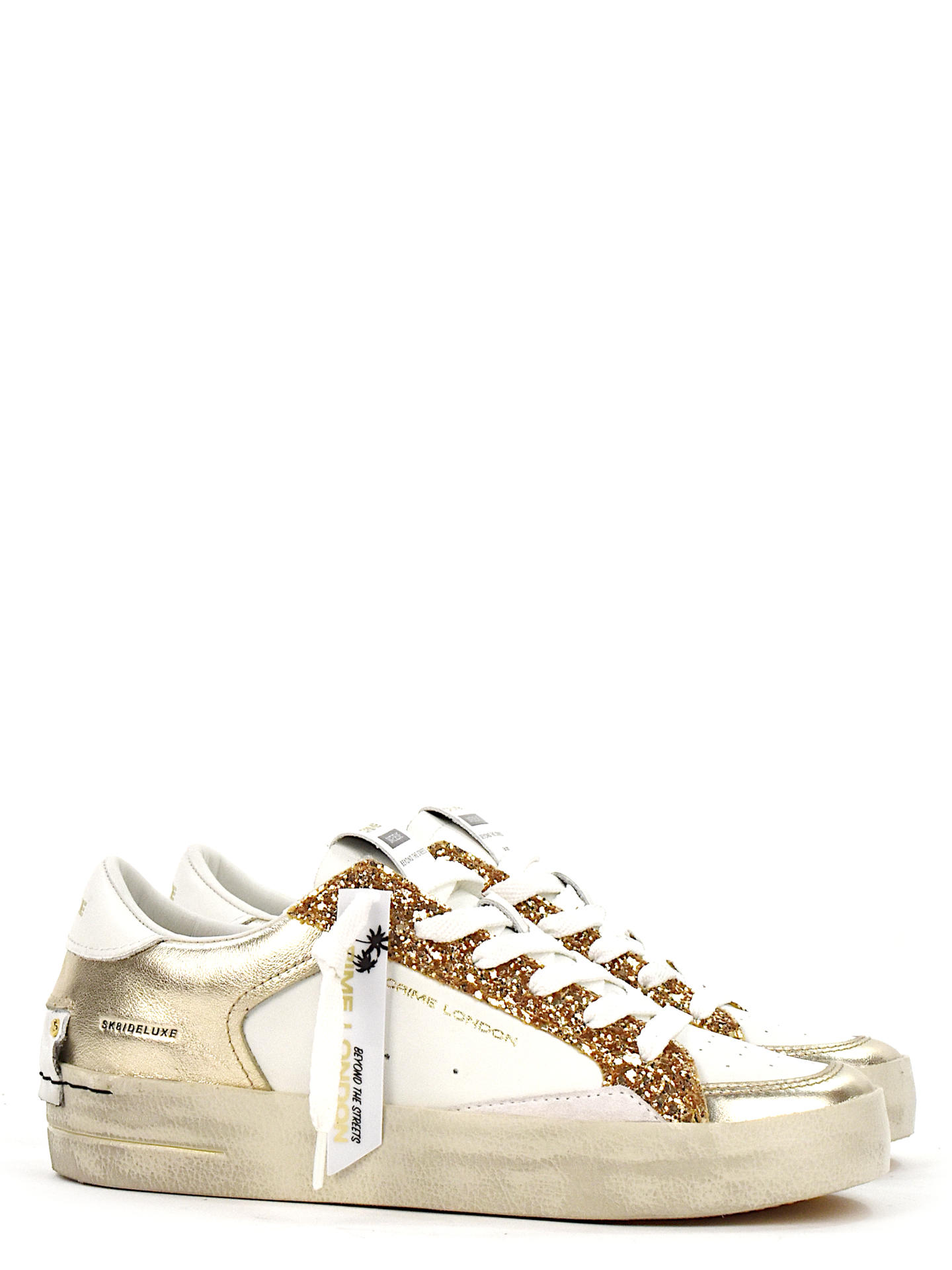 SNEAKERS CRIME LONDON 27107 ORO