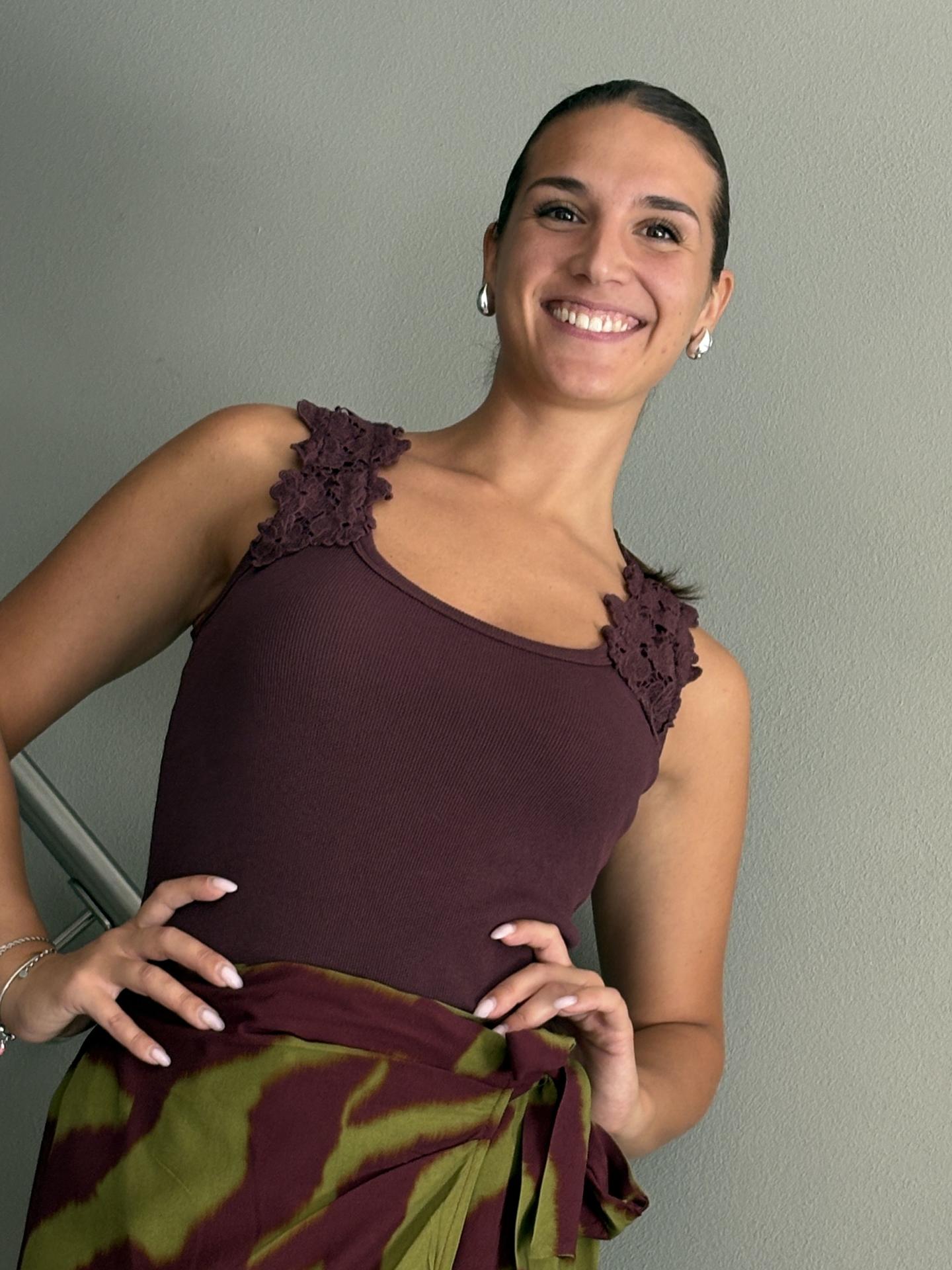 MAGLIA SUSY MIX 2717 BORDEAUX