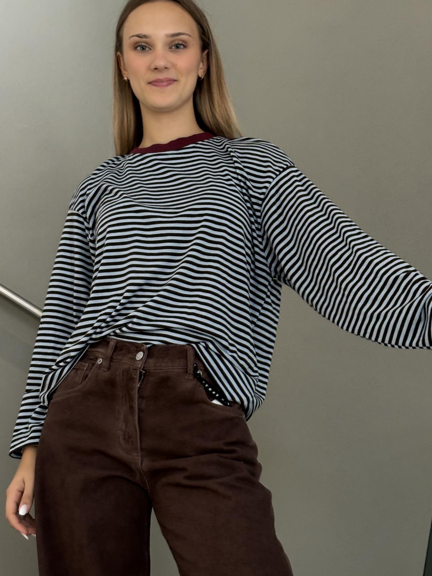 MAGLIA SUSY MIX 27731 AZZURRO