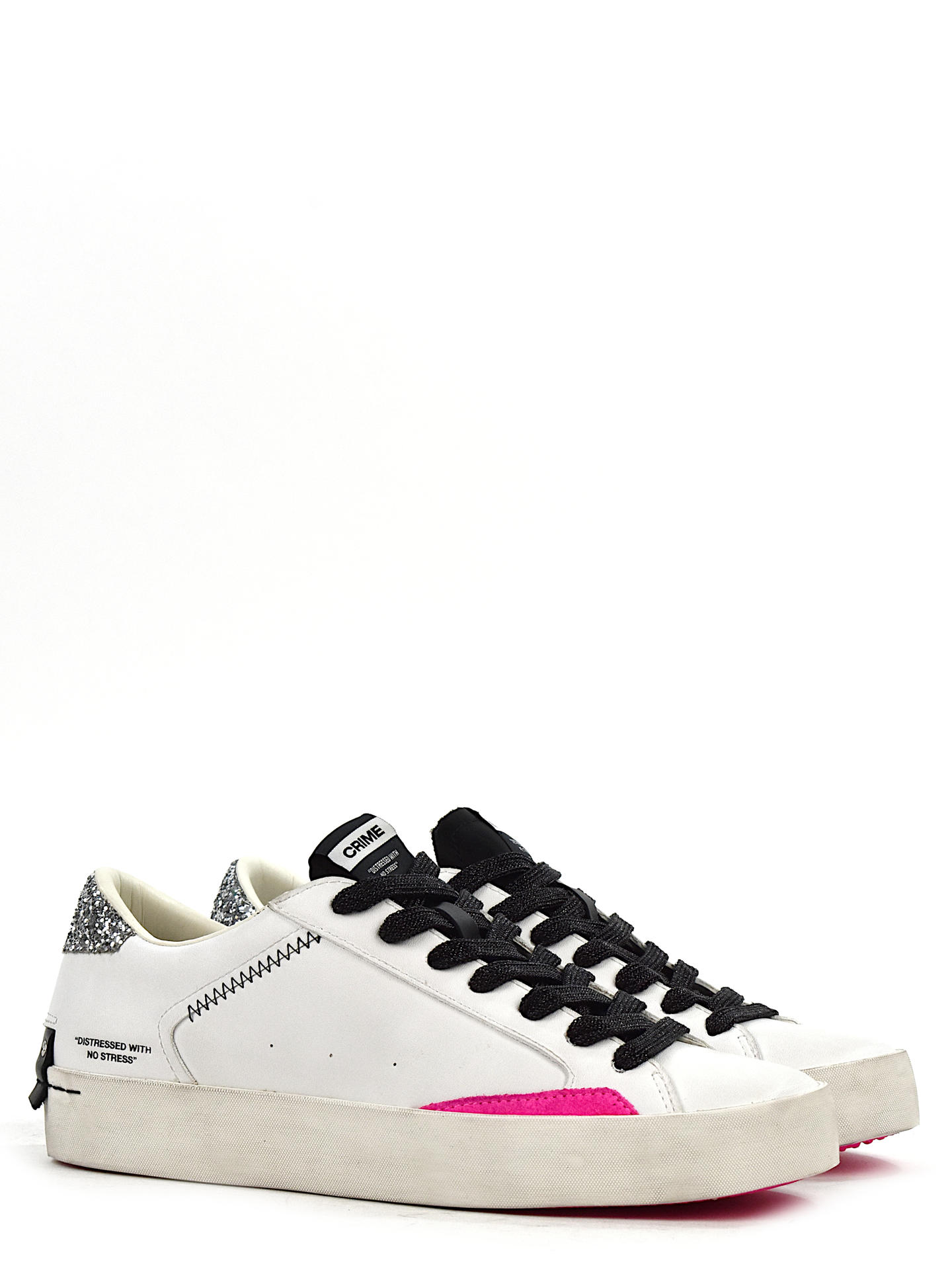 SNEAKERS CRIME LONDON 28003 BIANCO
