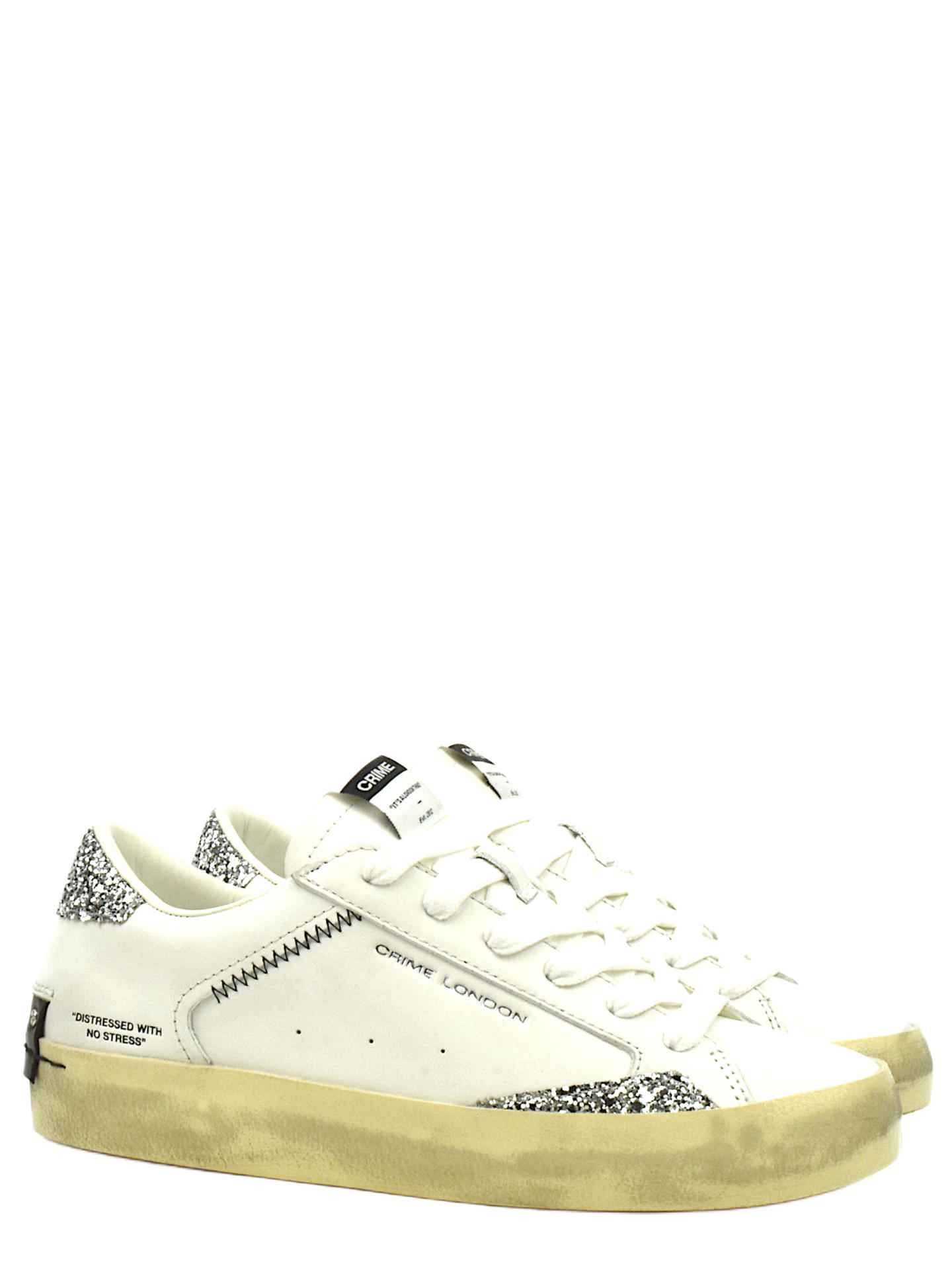 SNEAKERS CRIME LONDON 29000 BIANCO