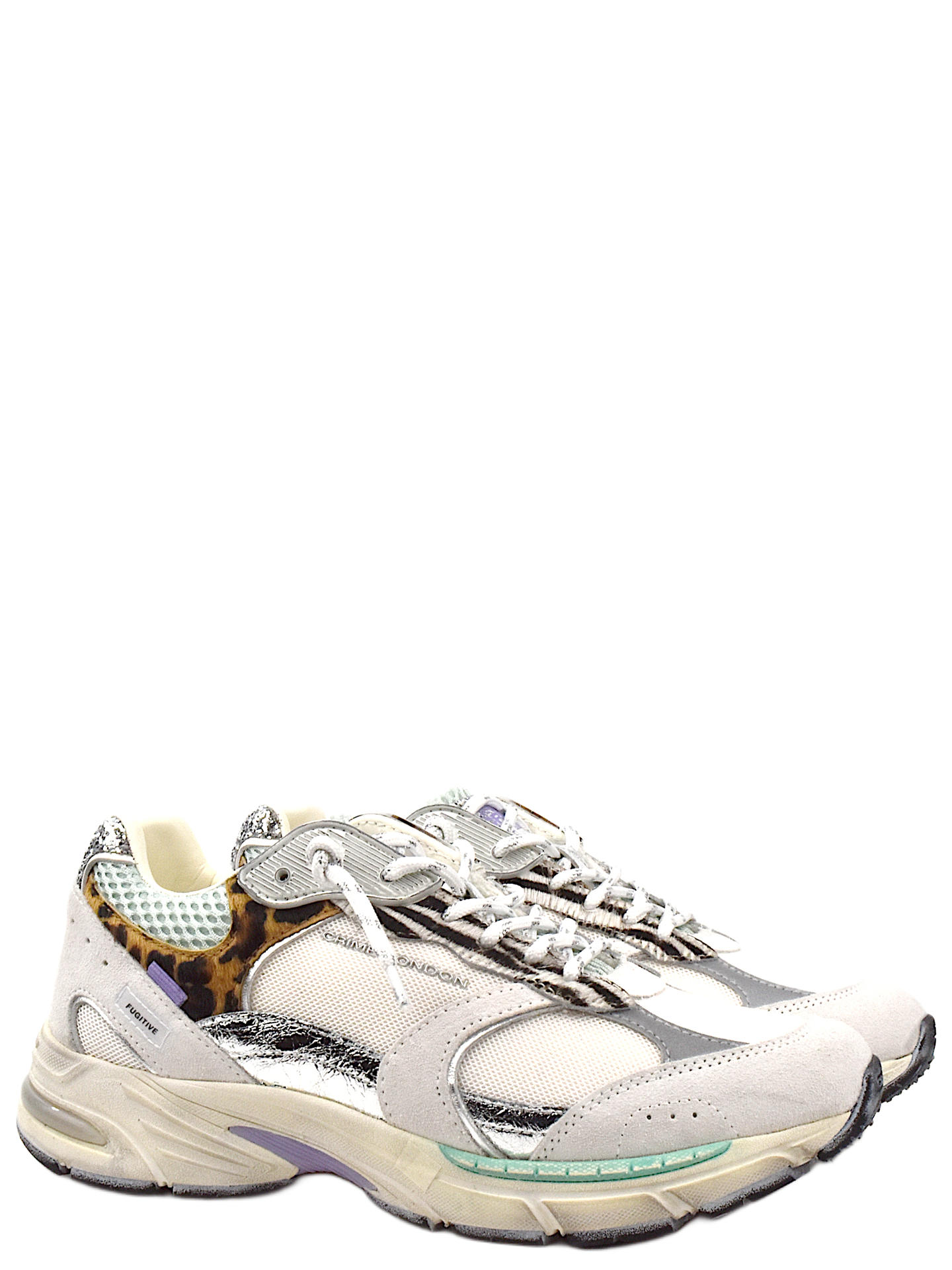 SNEAKERS CRIME LONDON 29402 BIANCO