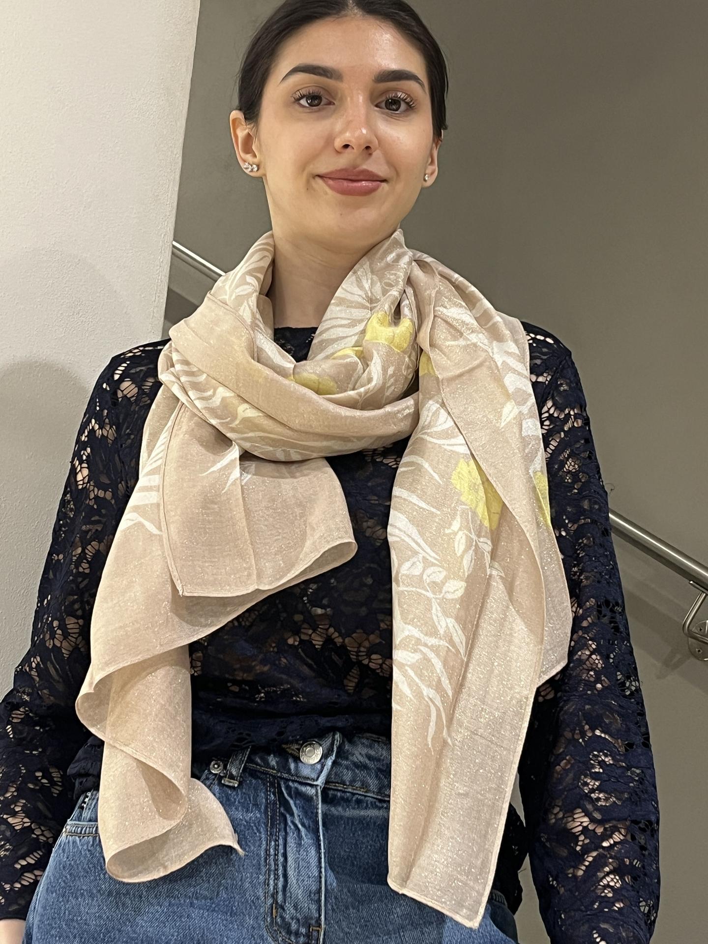 FOULARD LIU.JO ACCESSORIES 2A6032 NATURALE