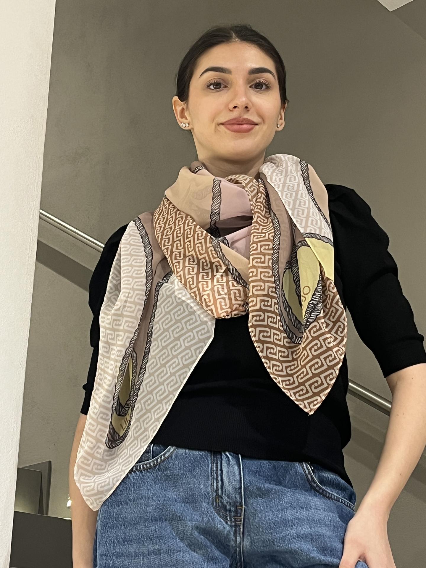 FOULARD LIU.JO ACCESSORIES 2A6038 NATURALE