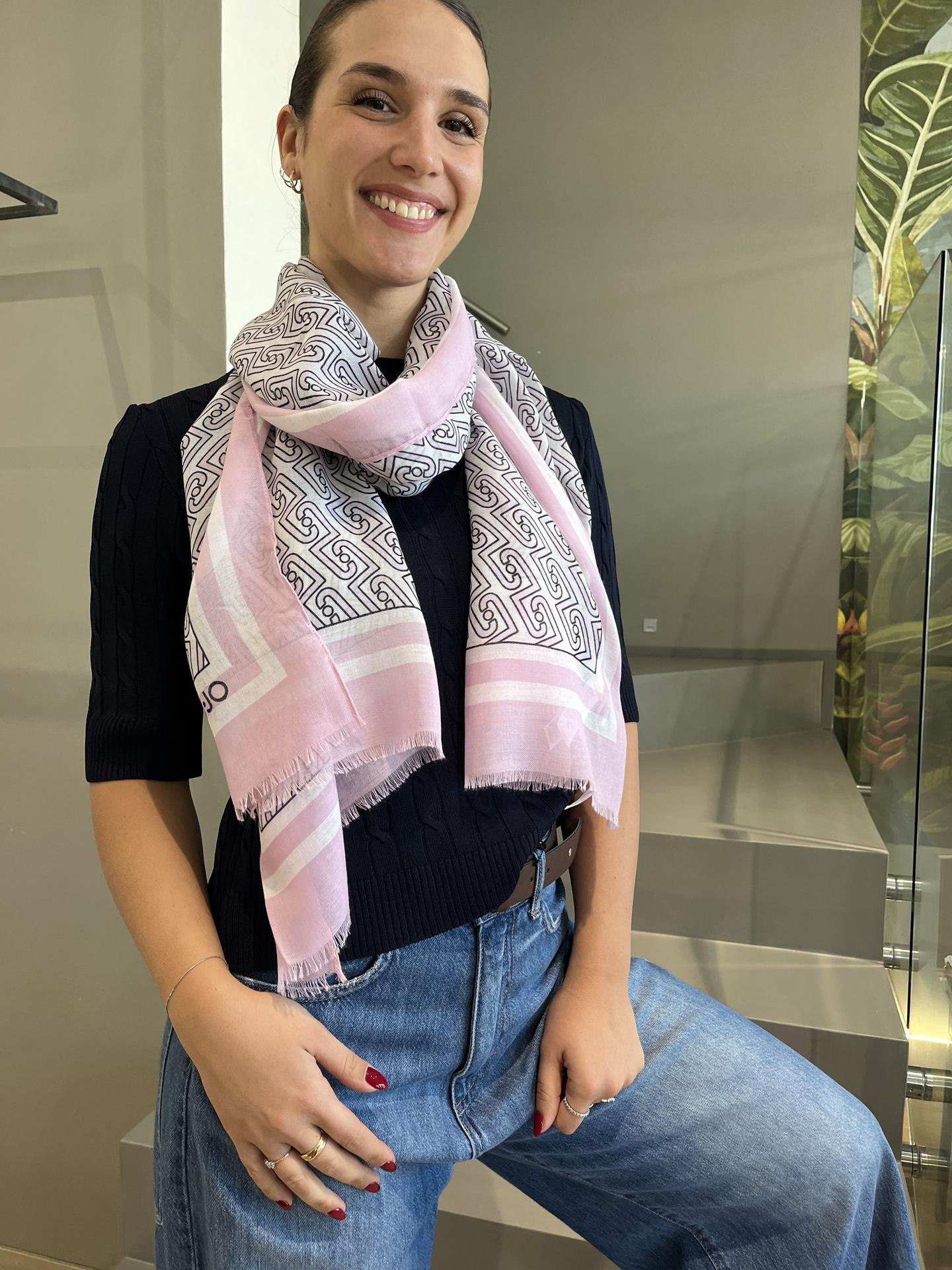 FOULARD LIU.JO ACCESSORIES 2A6039 ROSA