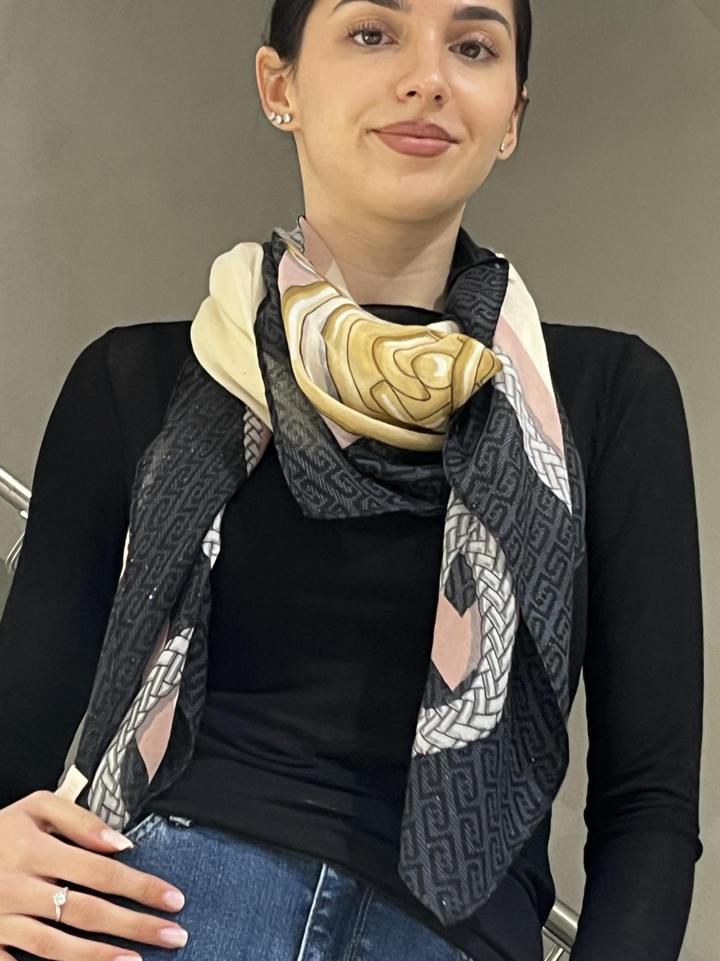 FOULARD LIU.JO ACCESSORIES 2A6049 NERO