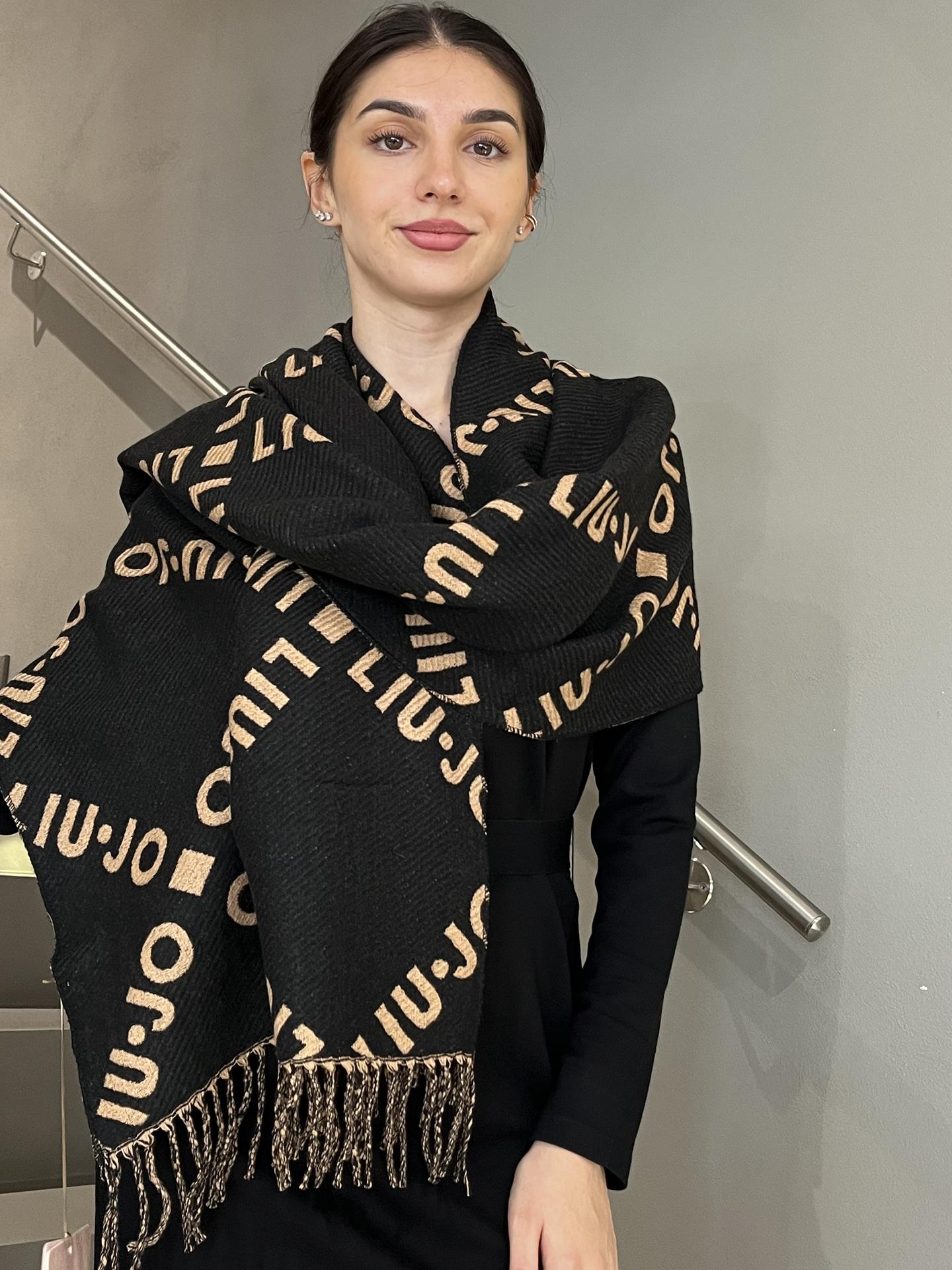 FOULARD LIU.JO ACCESSORIES 2F5039 NERO