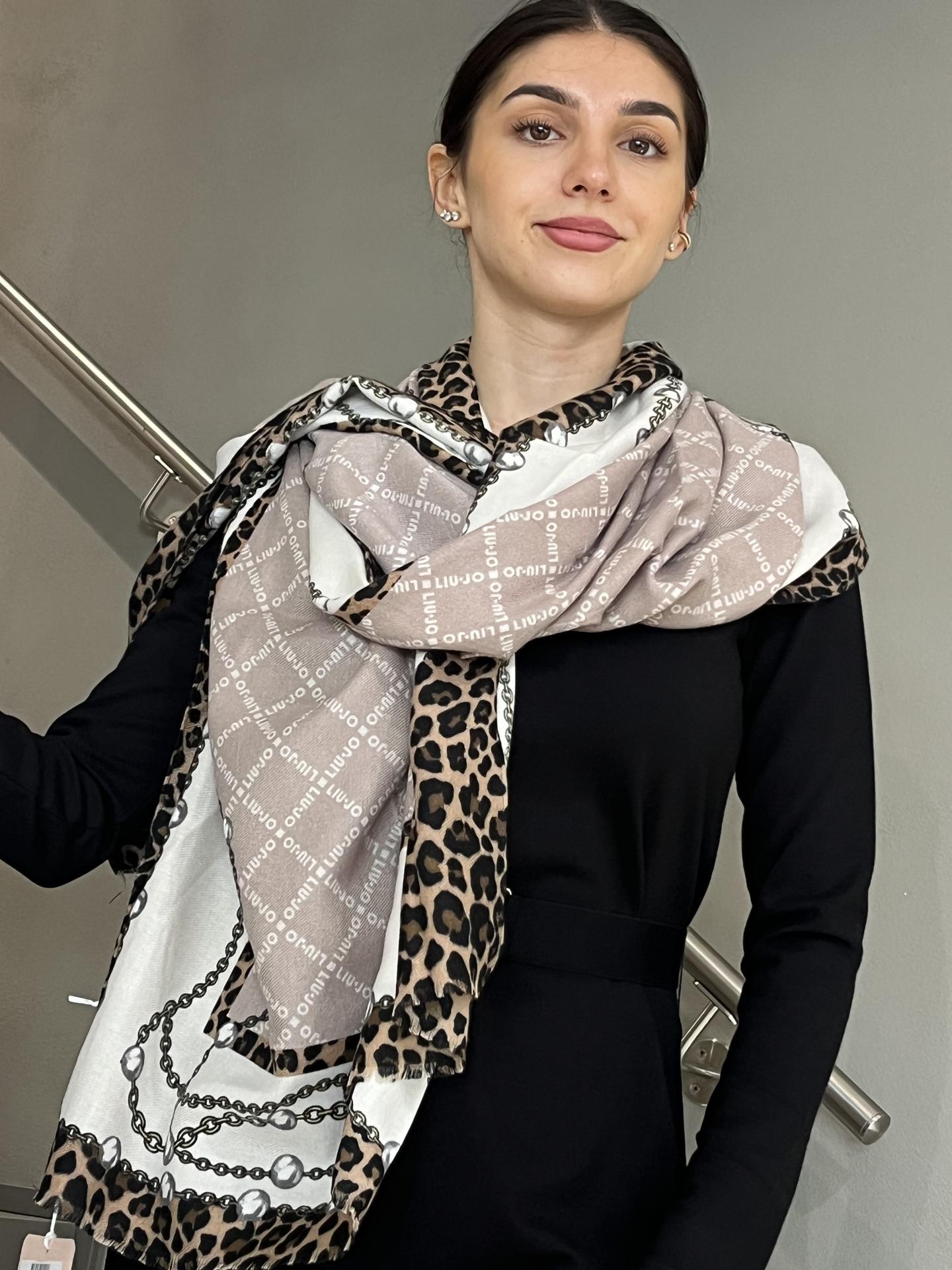 FOULARD LIU.JO ACCESSORIES 2F5081 NATURALE
