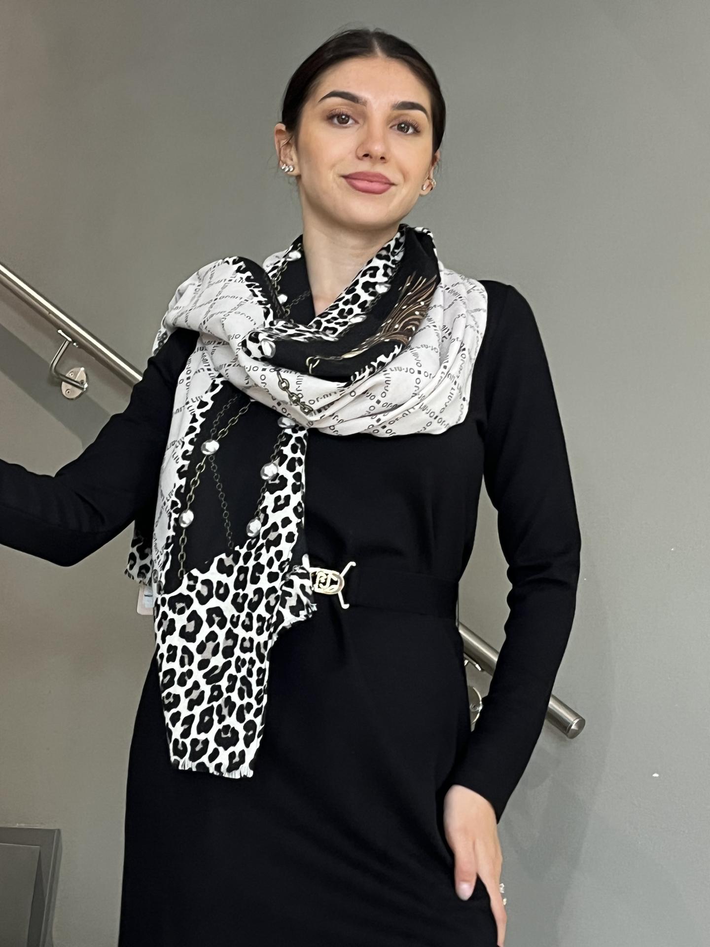 FOULARD LIU.JO ACCESSORIES 2F5081 NERO
