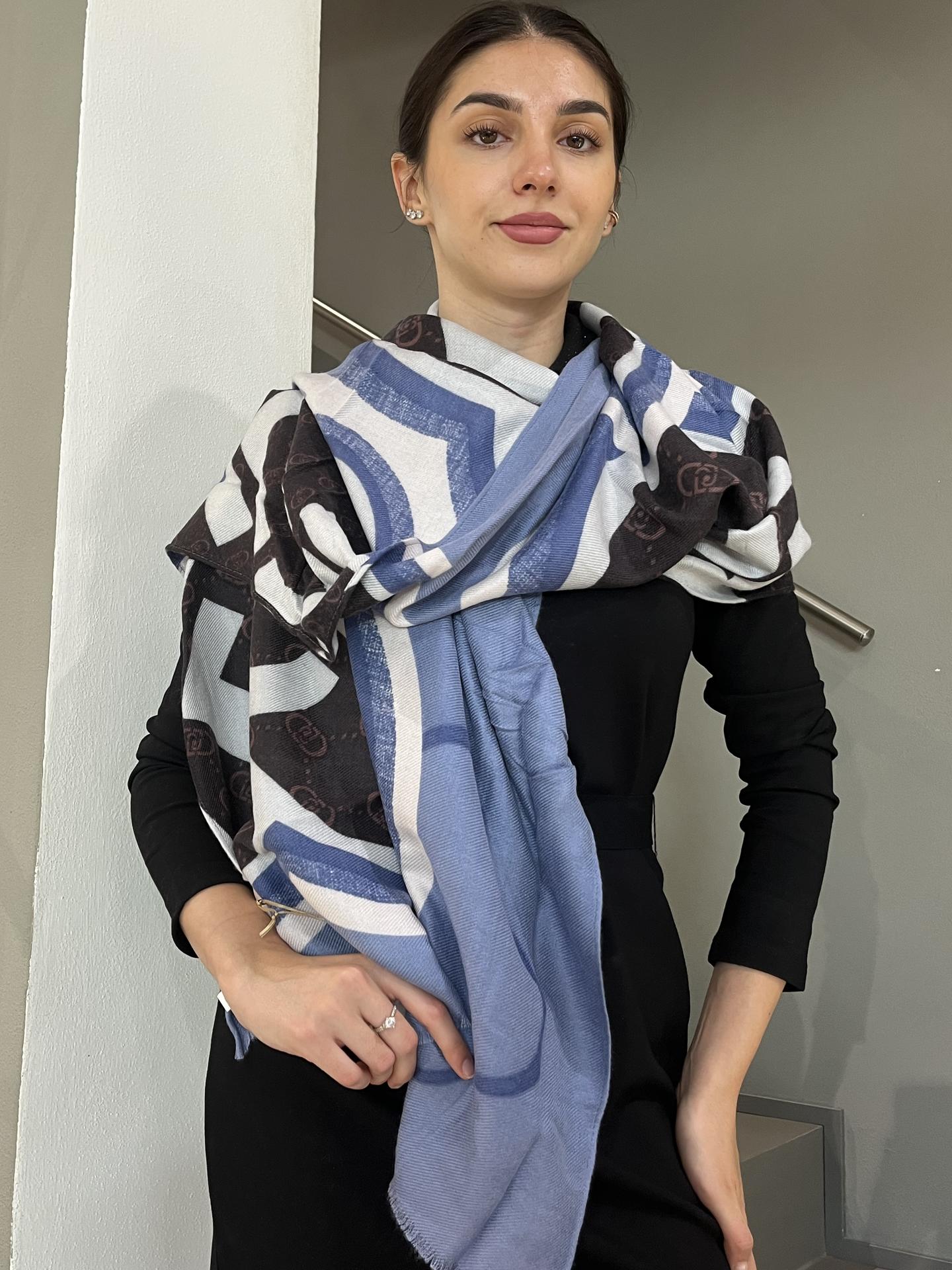 FOULARD LIU.JO ACCESSORIES 2F5082 AZZURRO