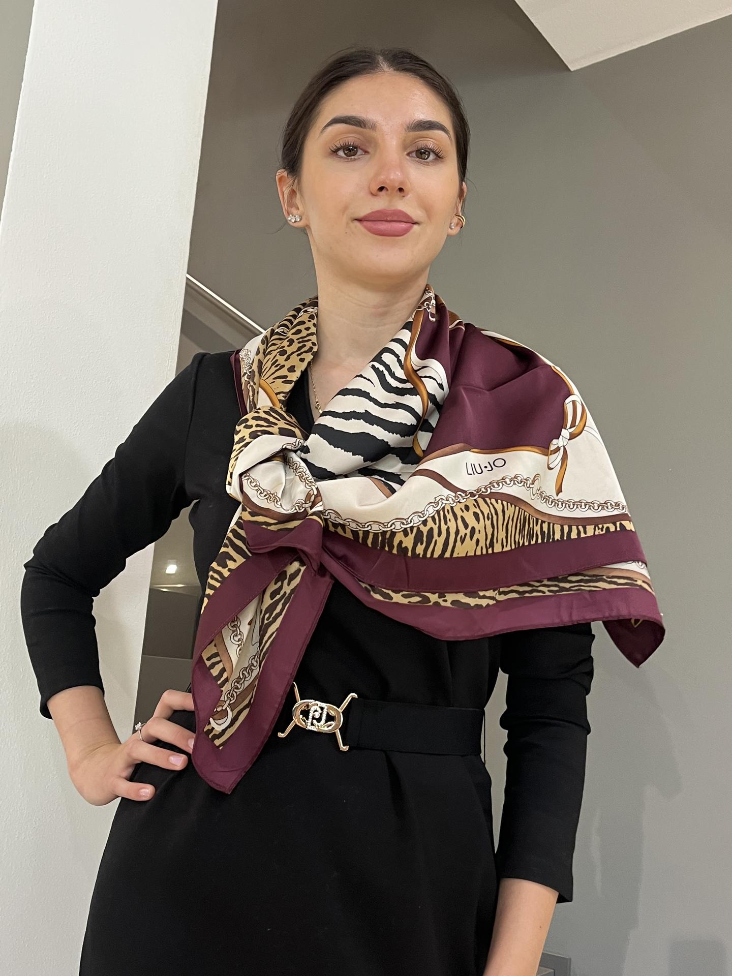 FOULARD LIU.JO ACCESSORIES 2F5084 NATURALE