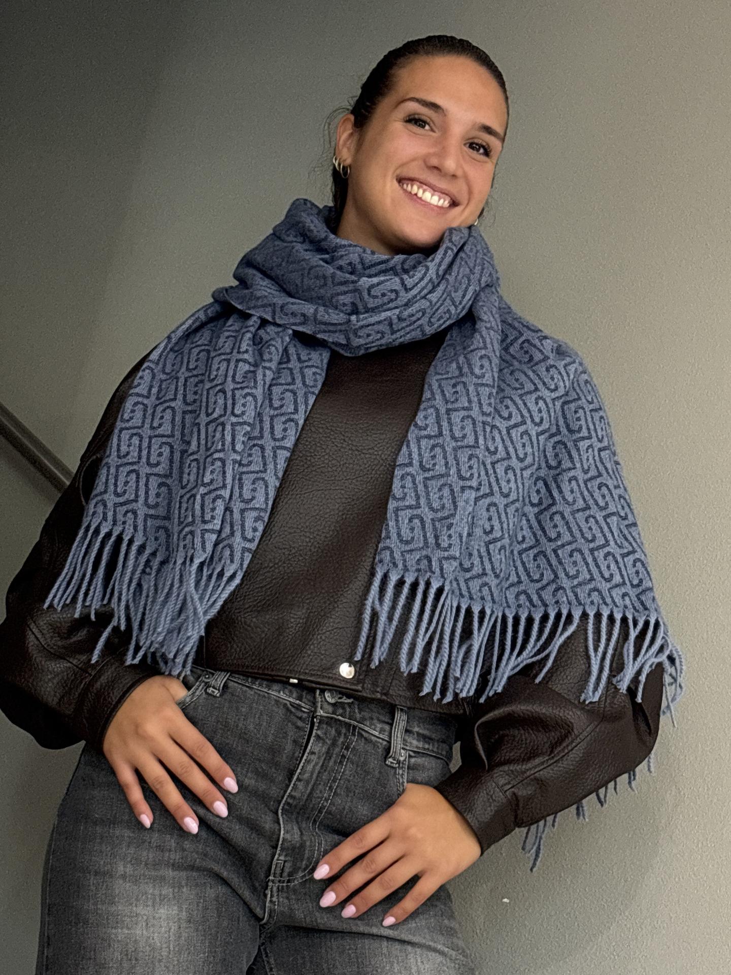 FOULARD LIU.JO ACCESSORIES 2F6028 BLUE