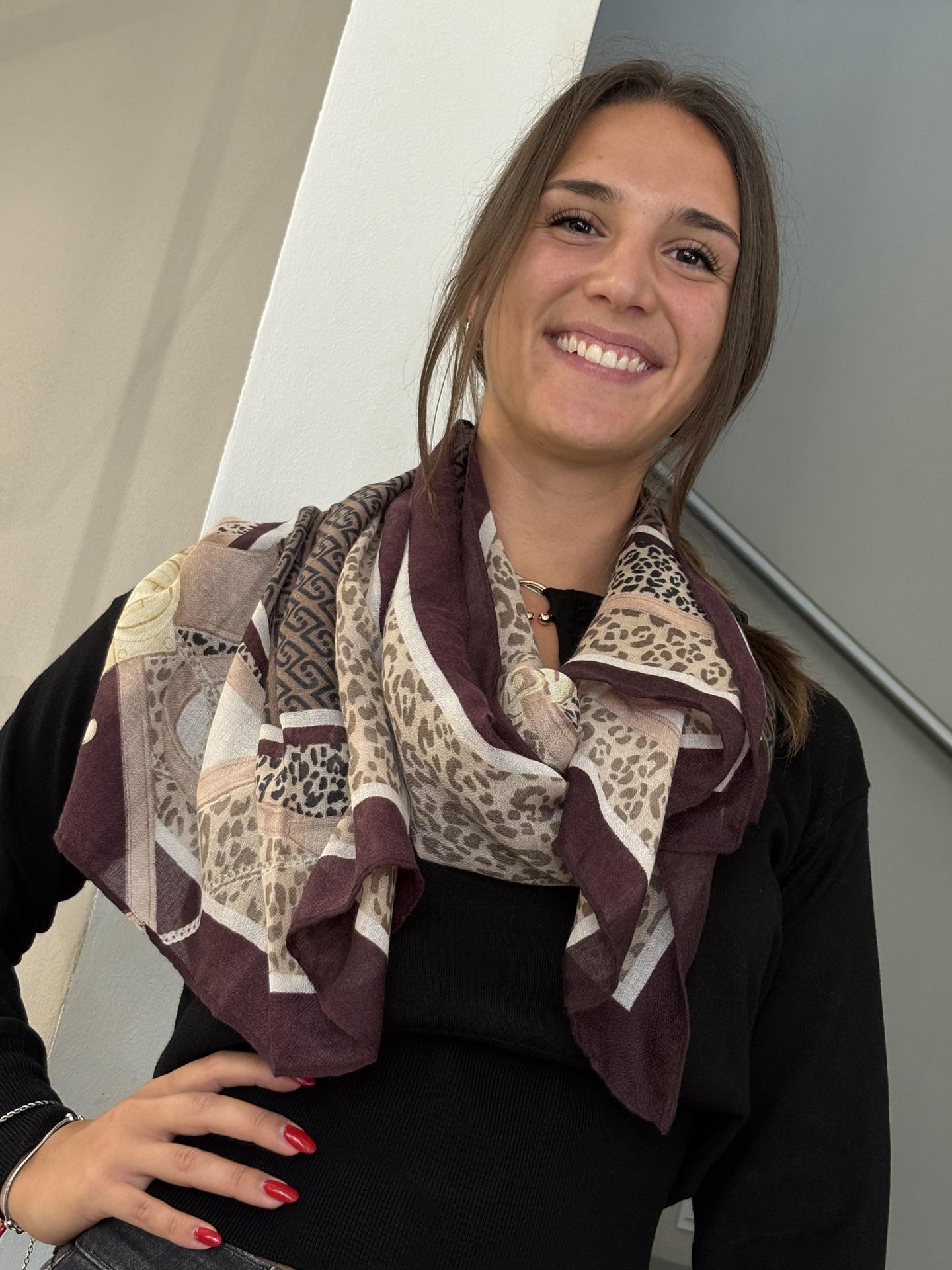 FOULARD LIU.JO ACCESSORIES 2F6063 ROSSO