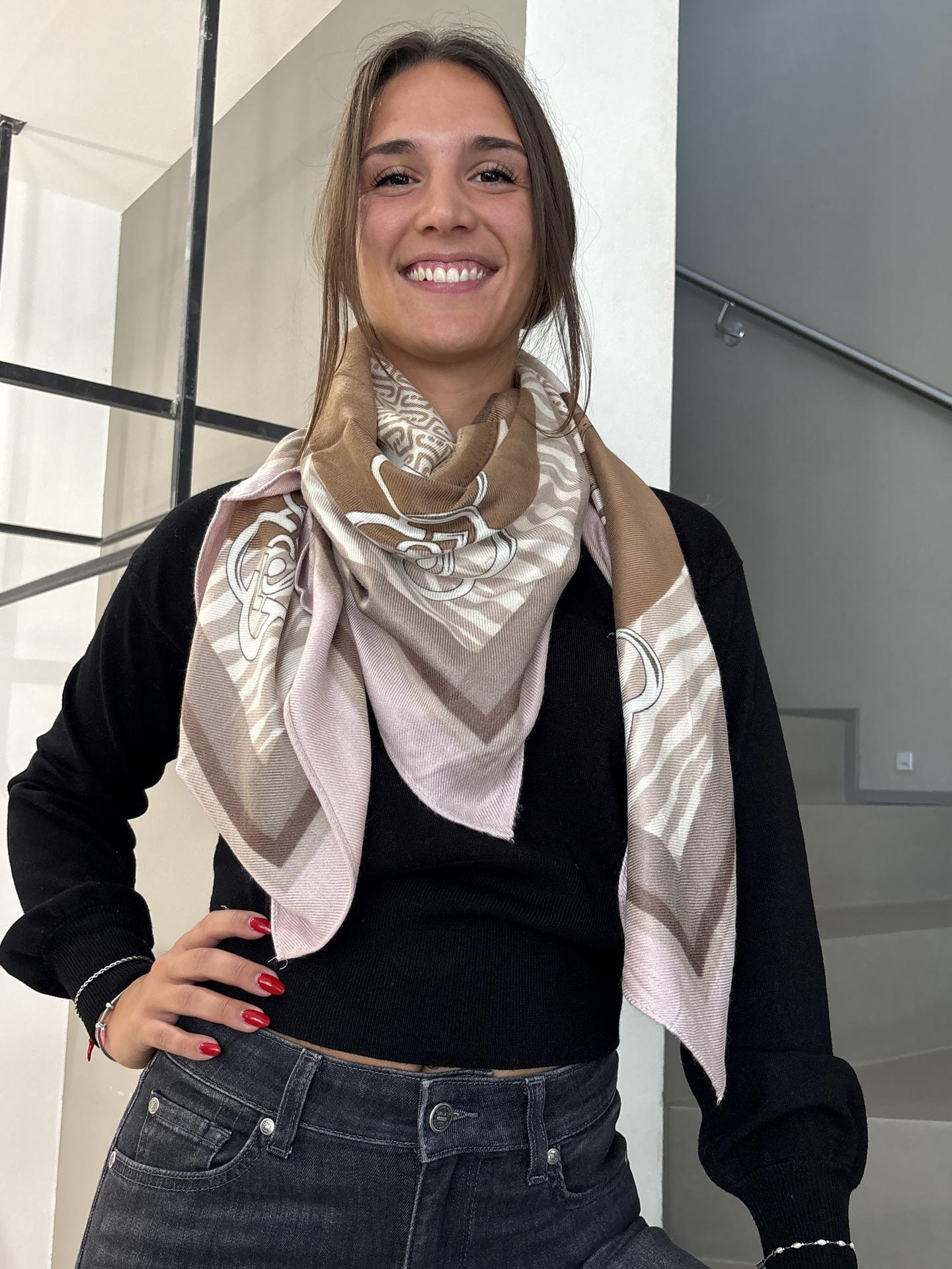 FOULARD LIU.JO ACCESSORIES 2F6070 NATURALE
