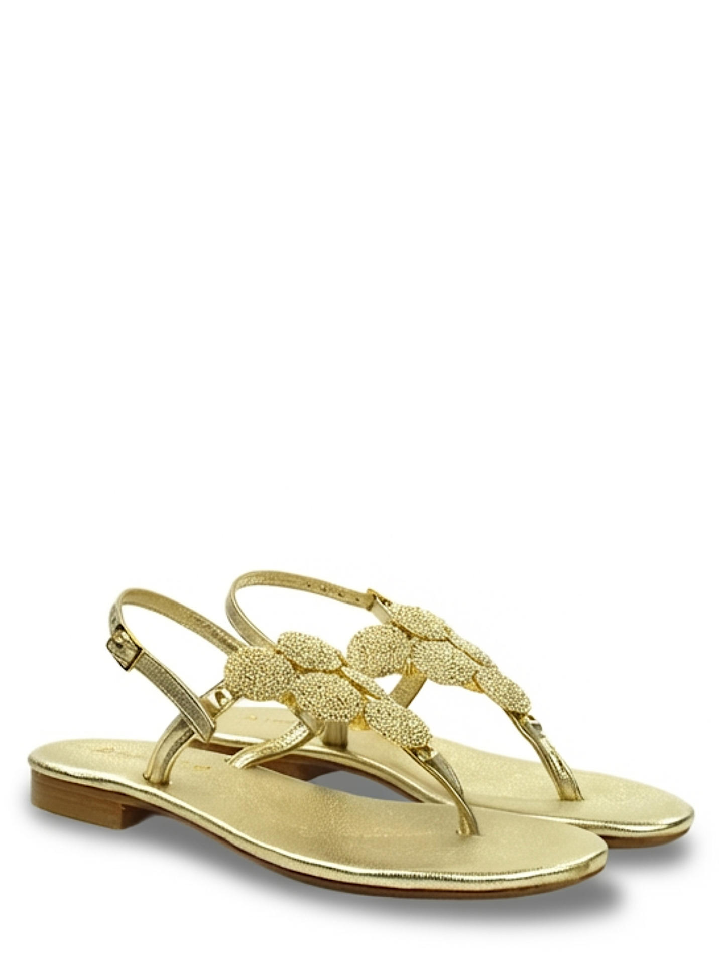 SANDALO BASSO POSITANO 3006 PLATINO