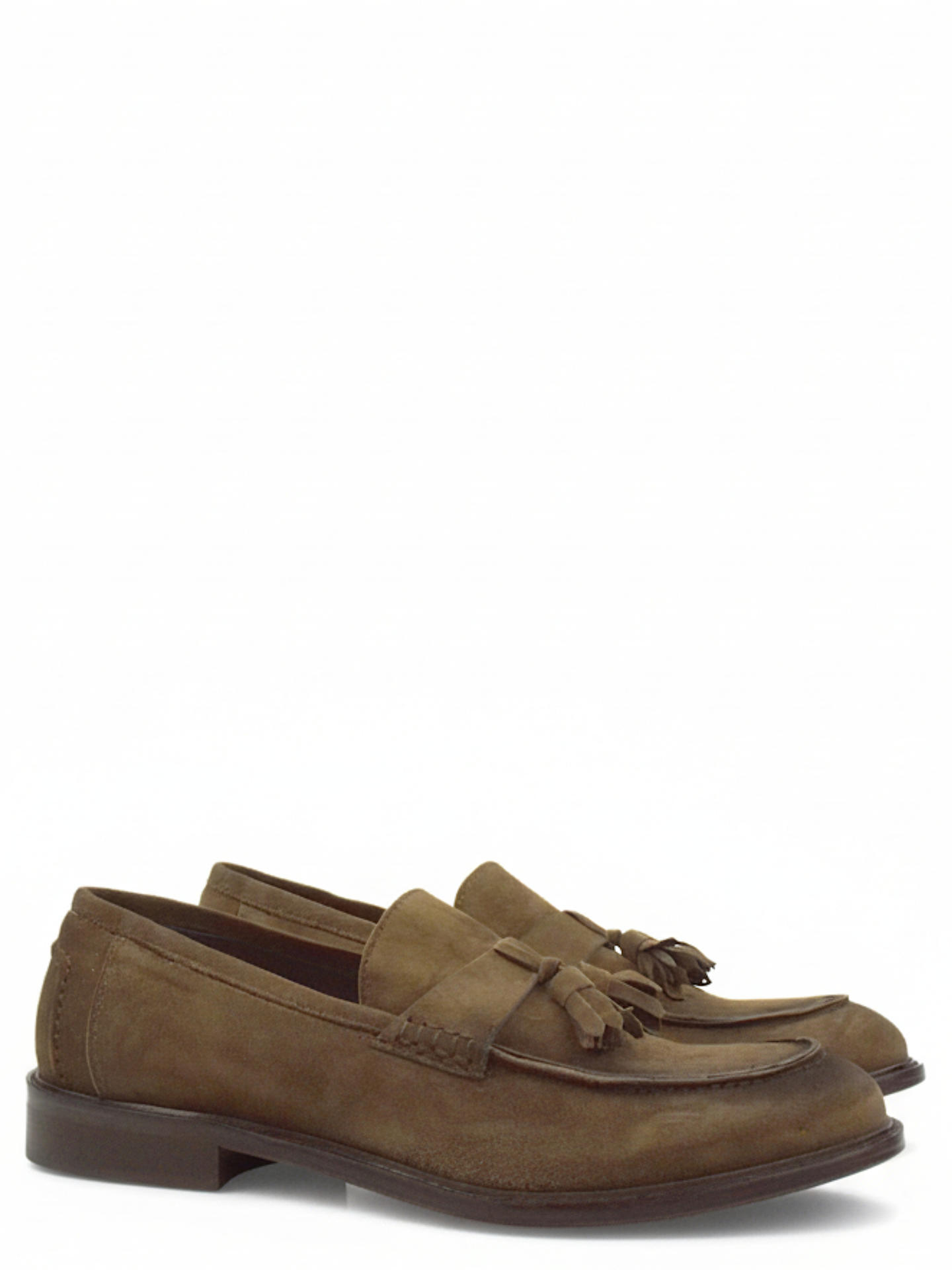 SENZA STRINGHE ANTICA CALZOLERIA CAMPANA 306 MARRONE